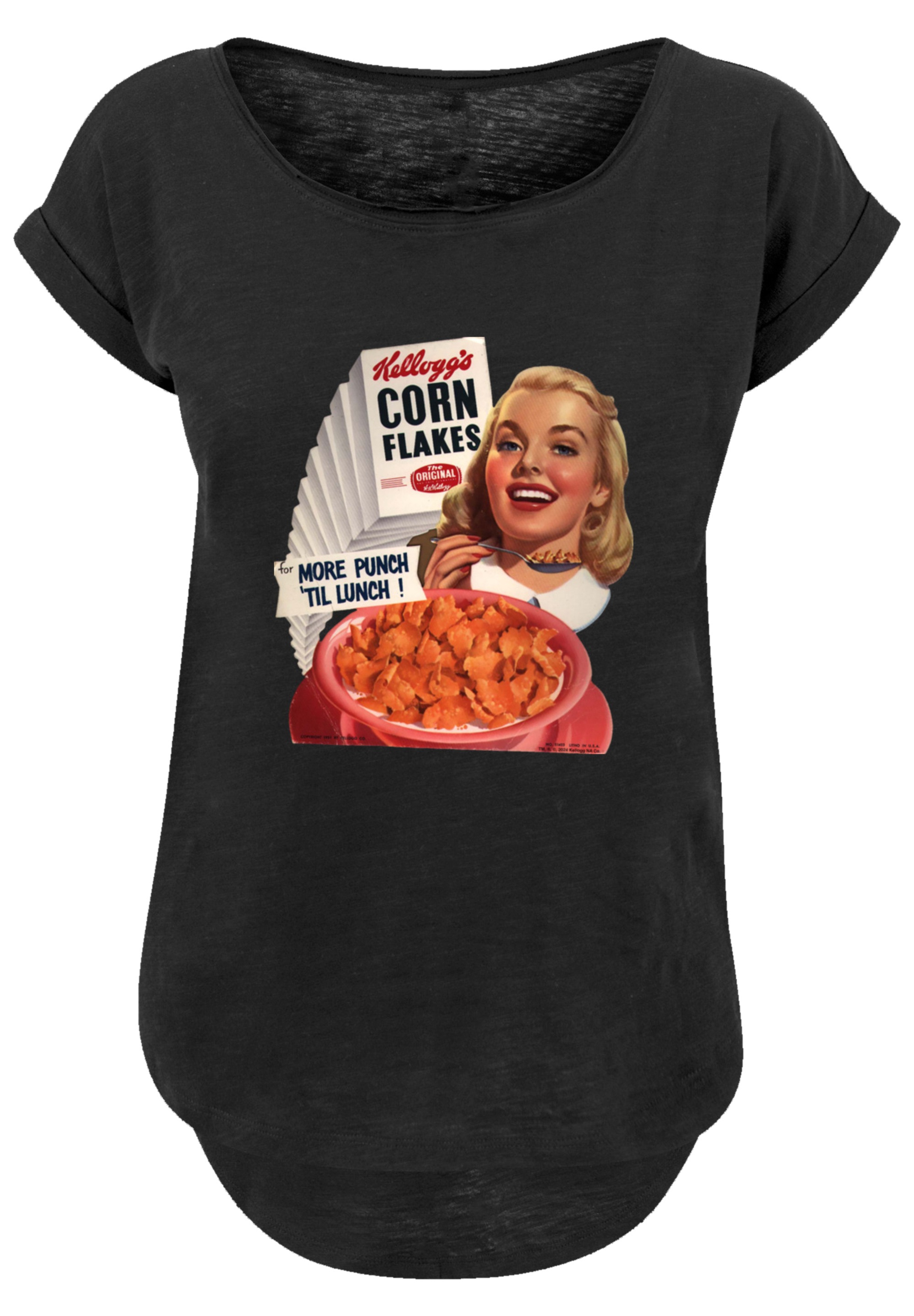 F4NT4STIC T-Shirt »Kellogg's Corn Flakes Cereal 1950's«, Premium Qualität