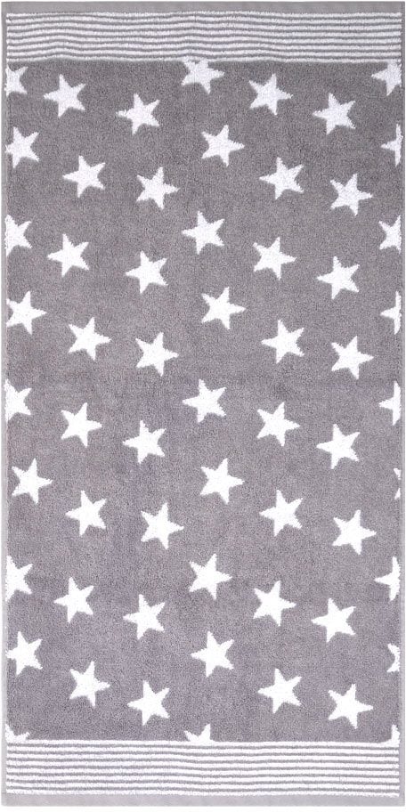 Dyckhoff Handtücher »Stars«, (2 St., 2er Set Handtücher 50 x 100 cm), mit Sternen und Bordüre