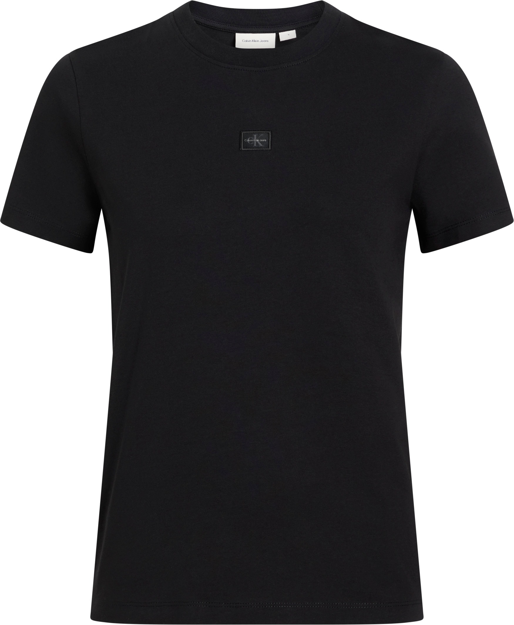 Calvin Klein Jeans T-Shirt »WOVEN LABEL REGULAR TEE«, mit Logo