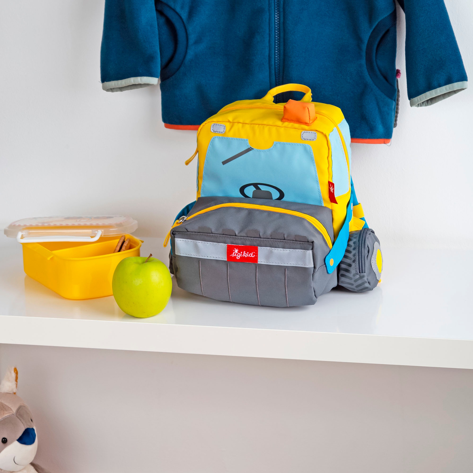 Sigikid Kinderrucksack »Themen-Rucksack Radlader«