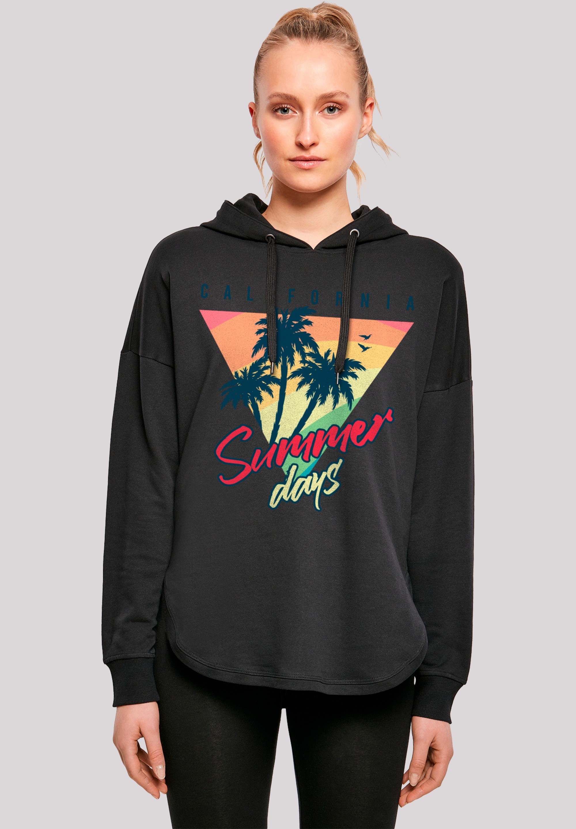 F4NT4STIC Megztinis su gobtuvu »California Palme...