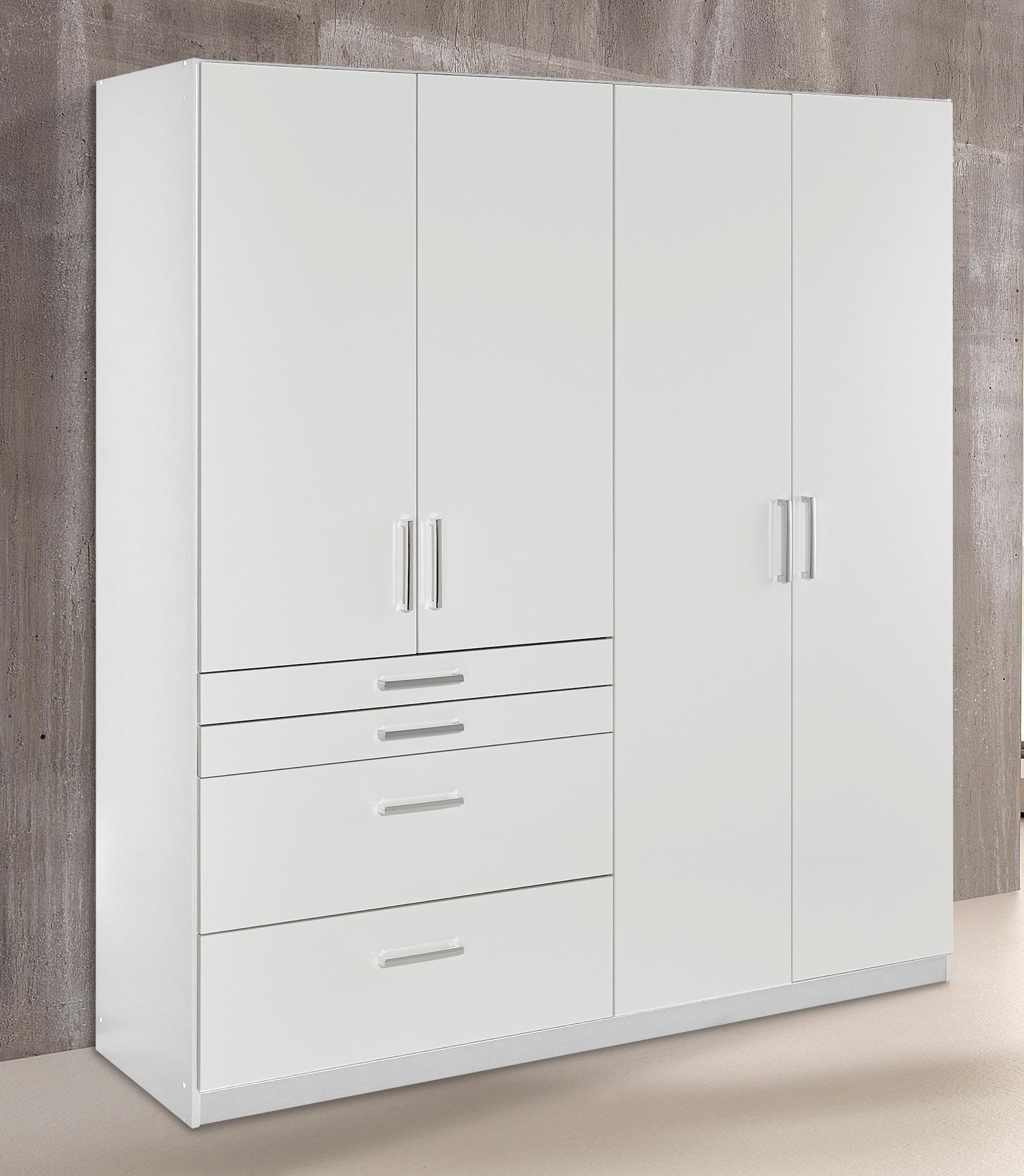 rauch Drehtürenschrank »Kleiderschrank Schrank Garderobe Garderobenschrank Topseller HOMBURG«, mit viel Stauraum, oberer Schubkasten mit Einteilung MADE IN GERMANY