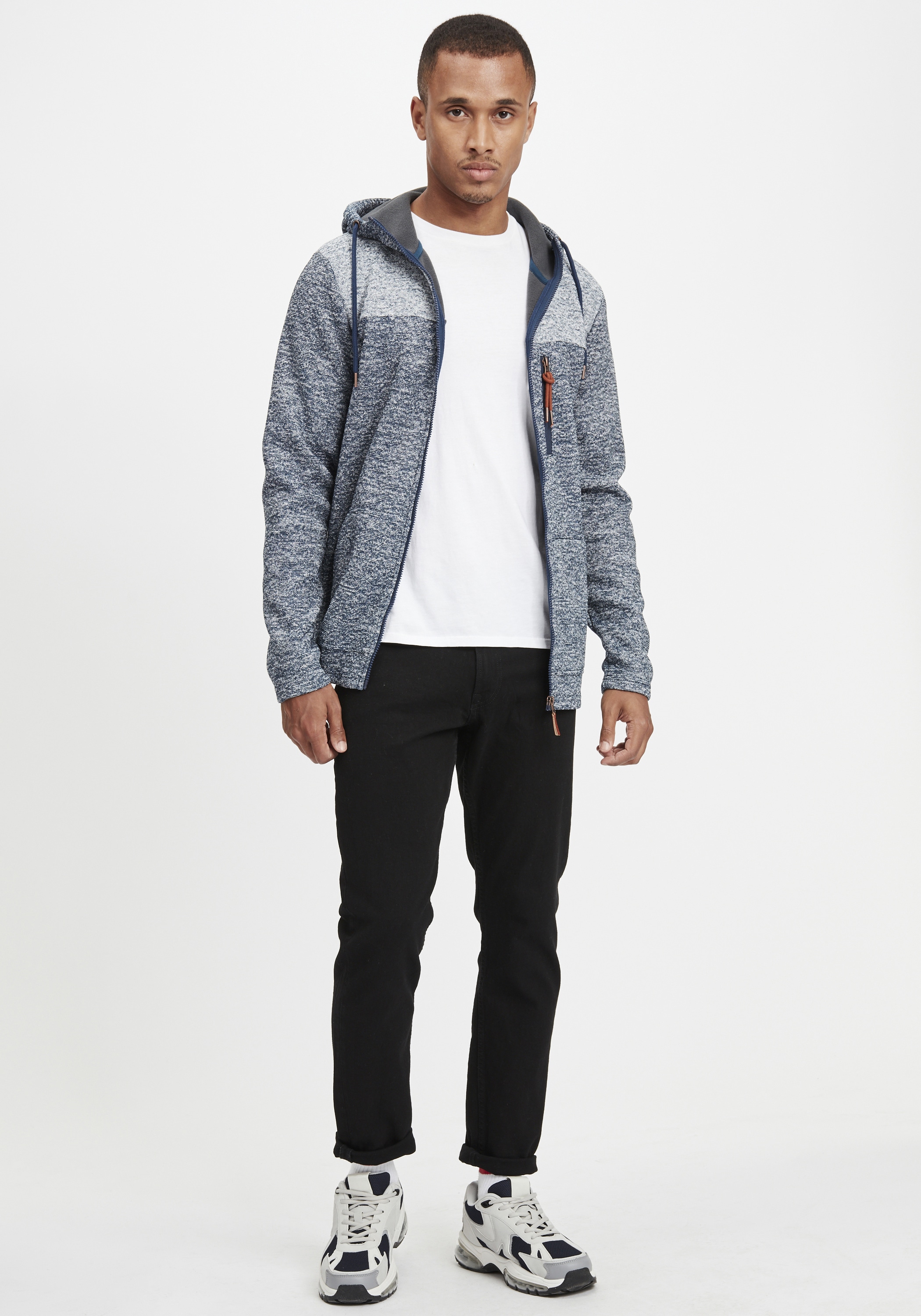 Blend Fleecejacke »Fleecejacke BHPinheiro«, mit Kapuze