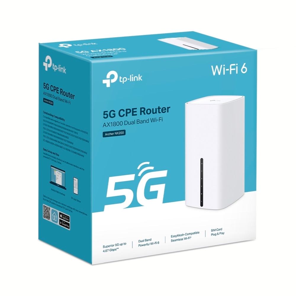 TP-Link WLAN-Router »Archer NX200 5G AX1800 Wireless Dual-Band«