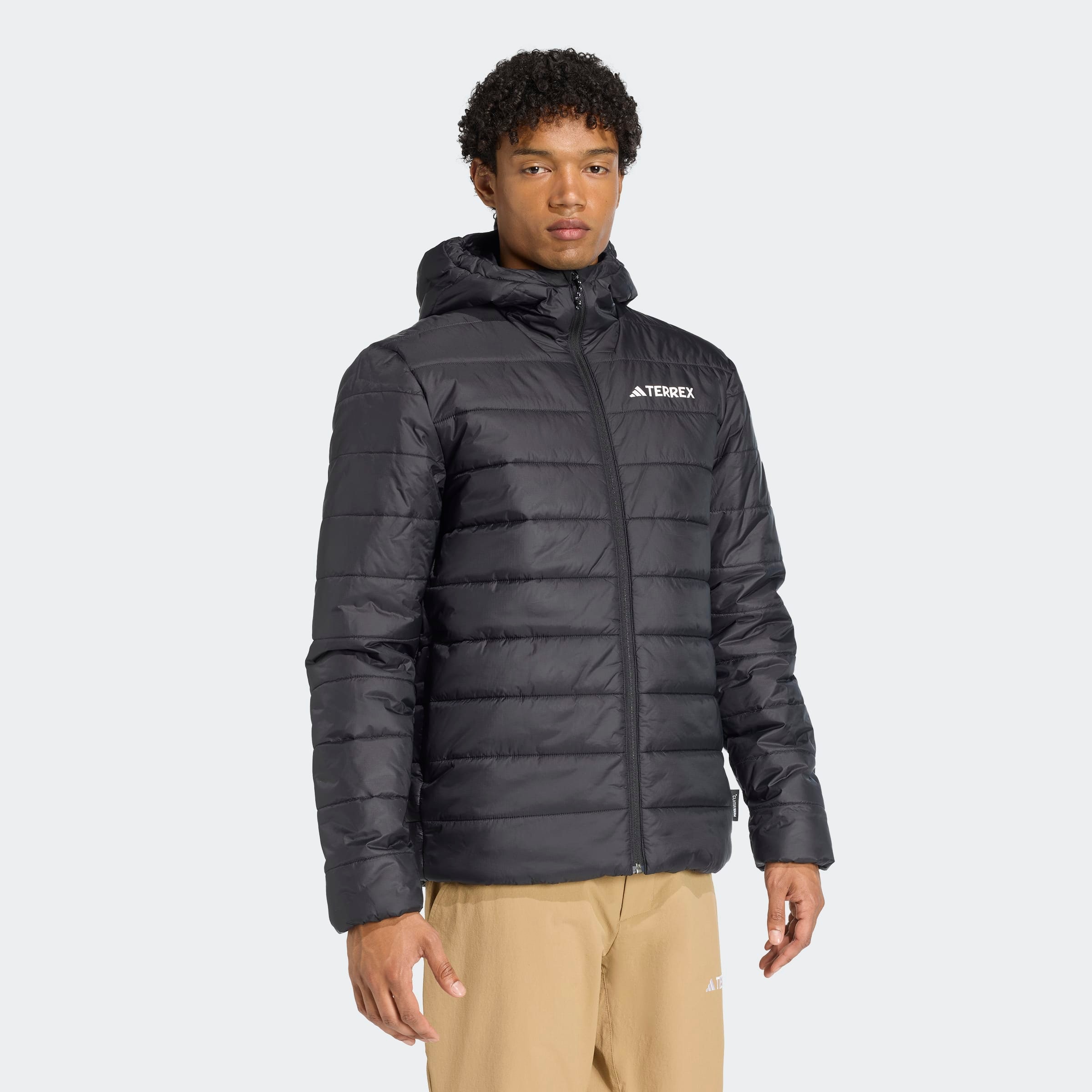 adidas TERREX Steppjacke "MT ESS PAD HO J" für Erwachsene, mit Reißverschluss, aus Kunstfaser