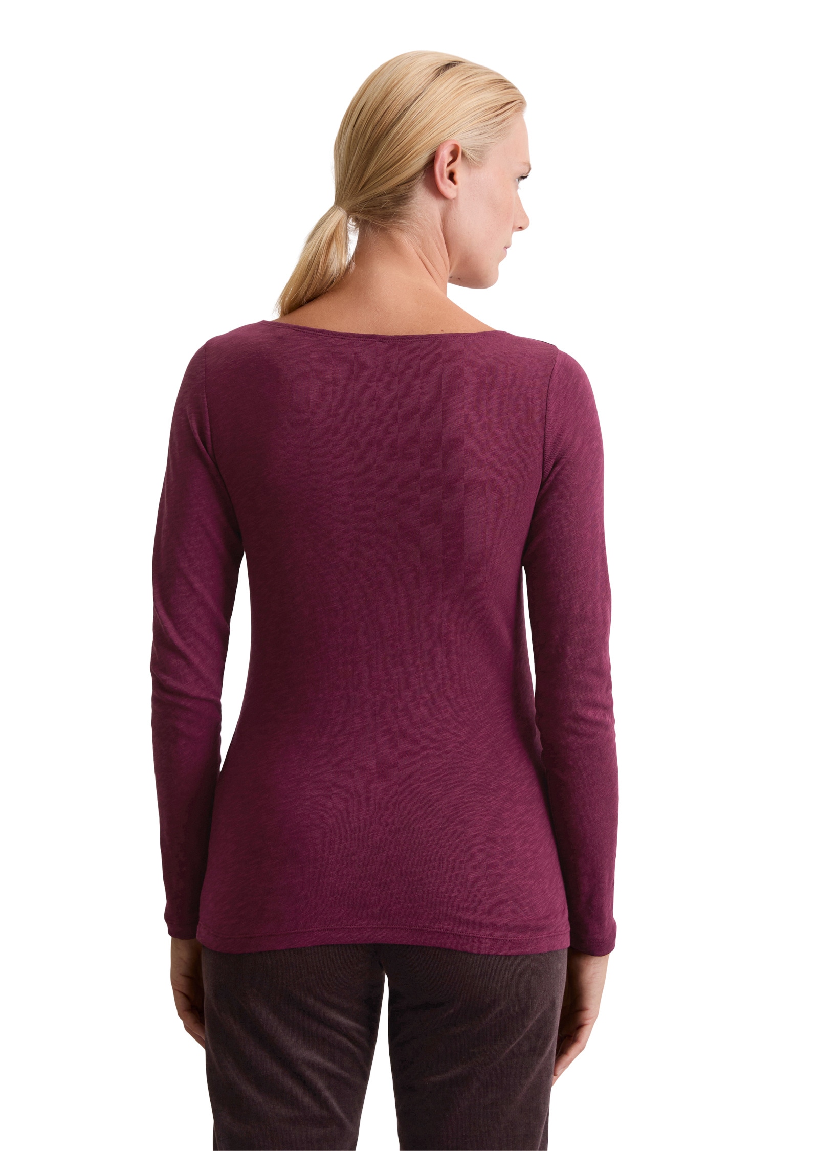 Marc O'Polo Langarmshirt »aus Organic Cotton-Qualität«