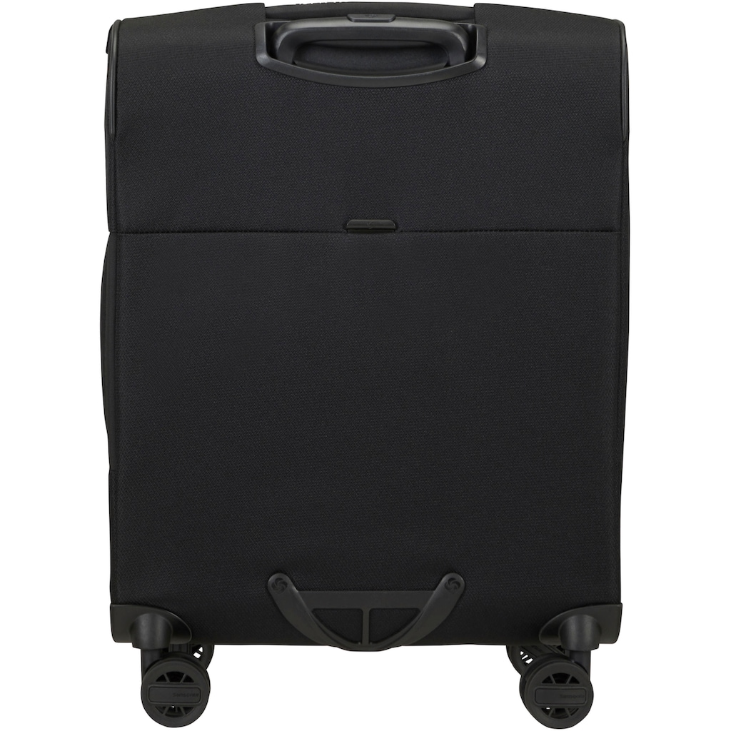 Samsonite Weichgepäck-Trolley »Vacay, black, 55 cm«, 4 Rollen