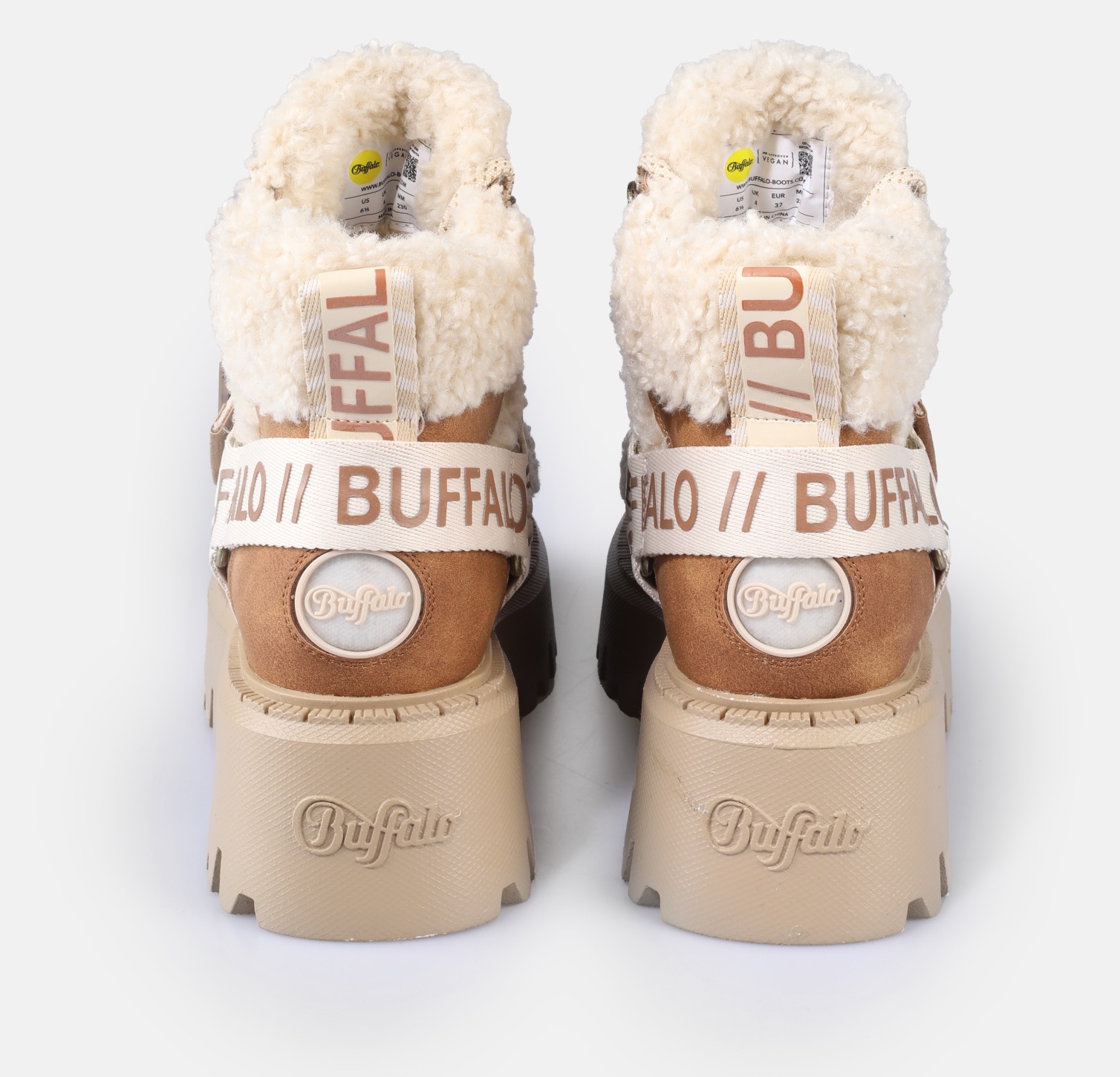 Buffalo Plateaustiefelette "Aspen Com Mid Warm" Winterboots, Schnürboots, S günstig online kaufen