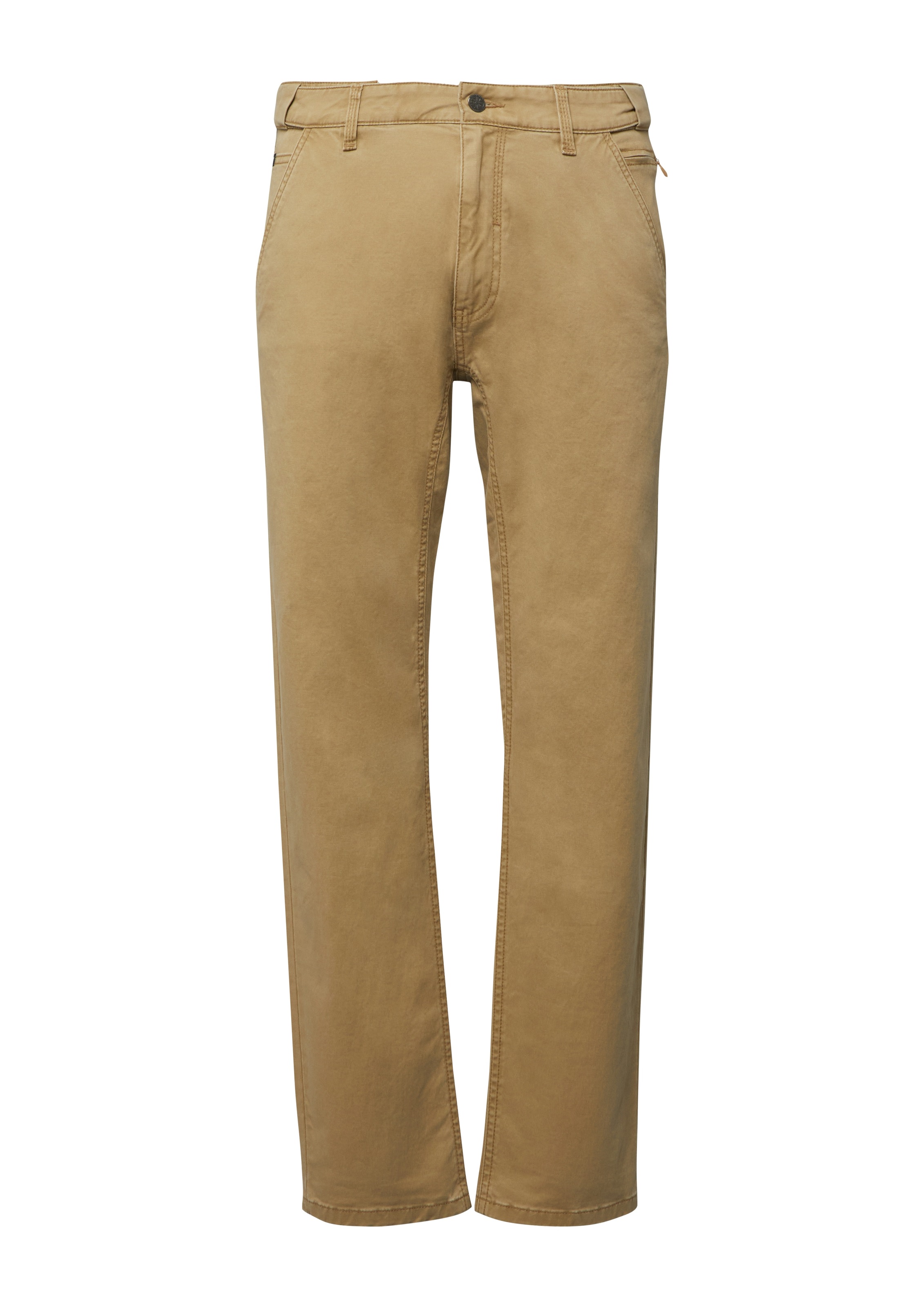 s.Oliver Men's Stretch Chino Pants Tan Size M 2