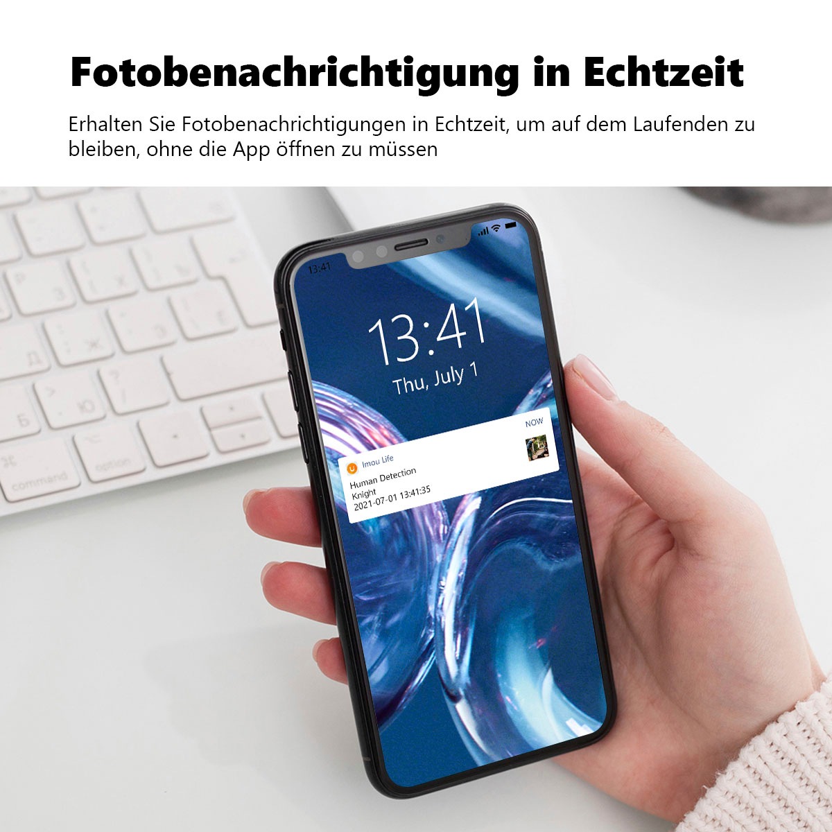 Imou Überwachungskamera »Knight 4K«, Außenbereich, (1 tlg.)