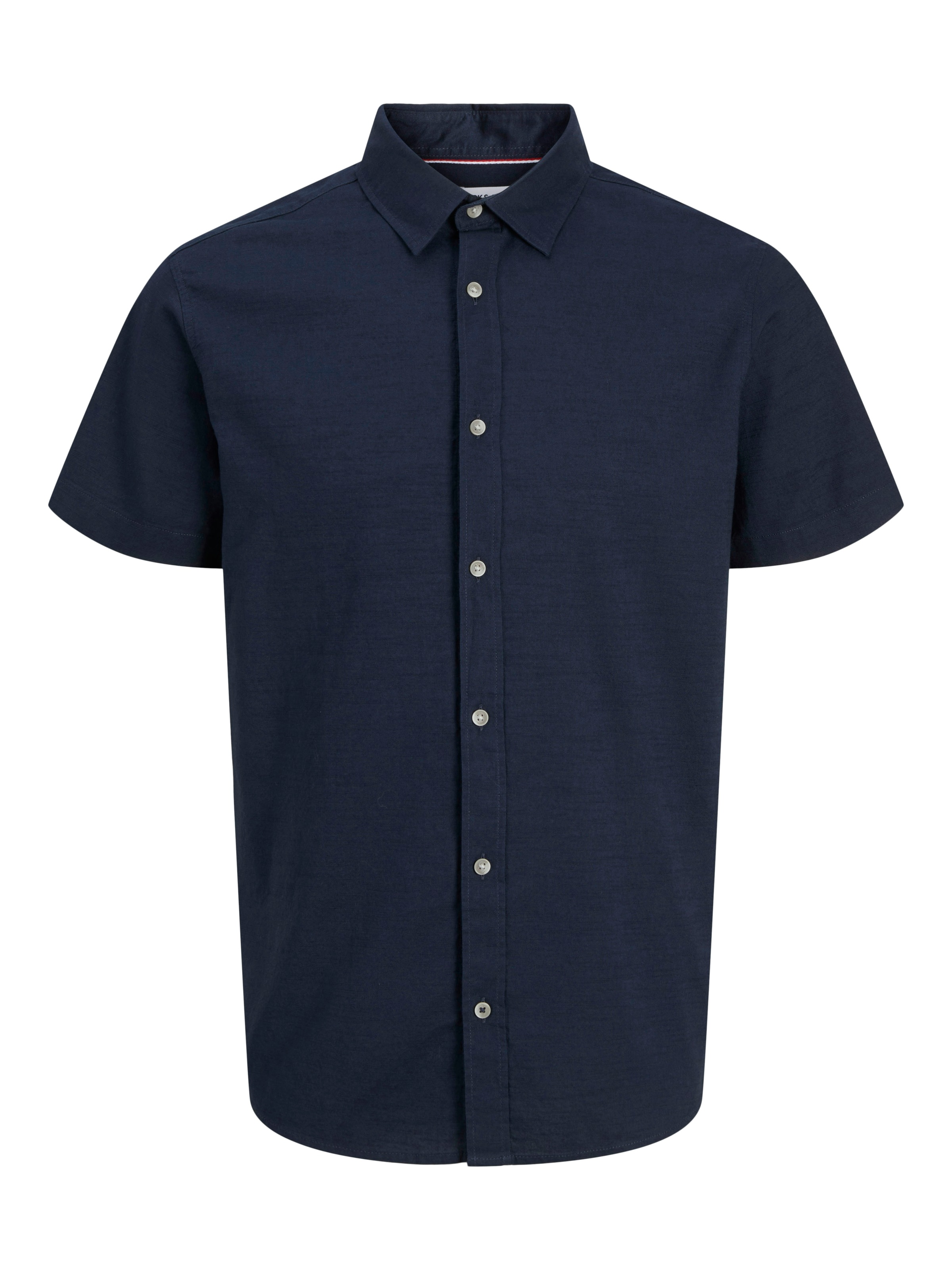 Jack & Jones Kurzarmhemd »JJPIERRE SLUB SHIRT SS«