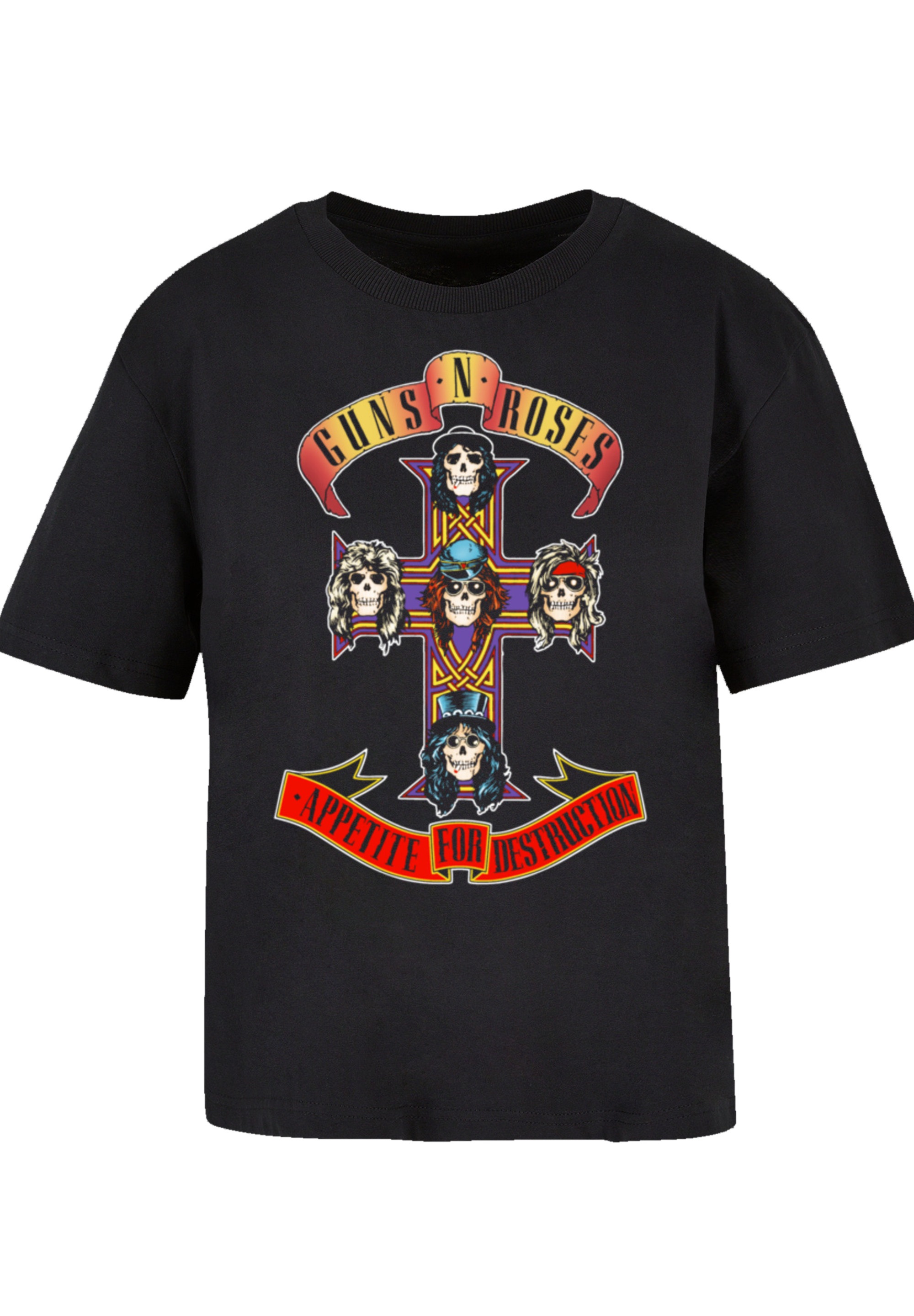 F4NT4STIC T-Shirt »Guns 'n' Roses Appetite For Destruction«, Premium Qualität