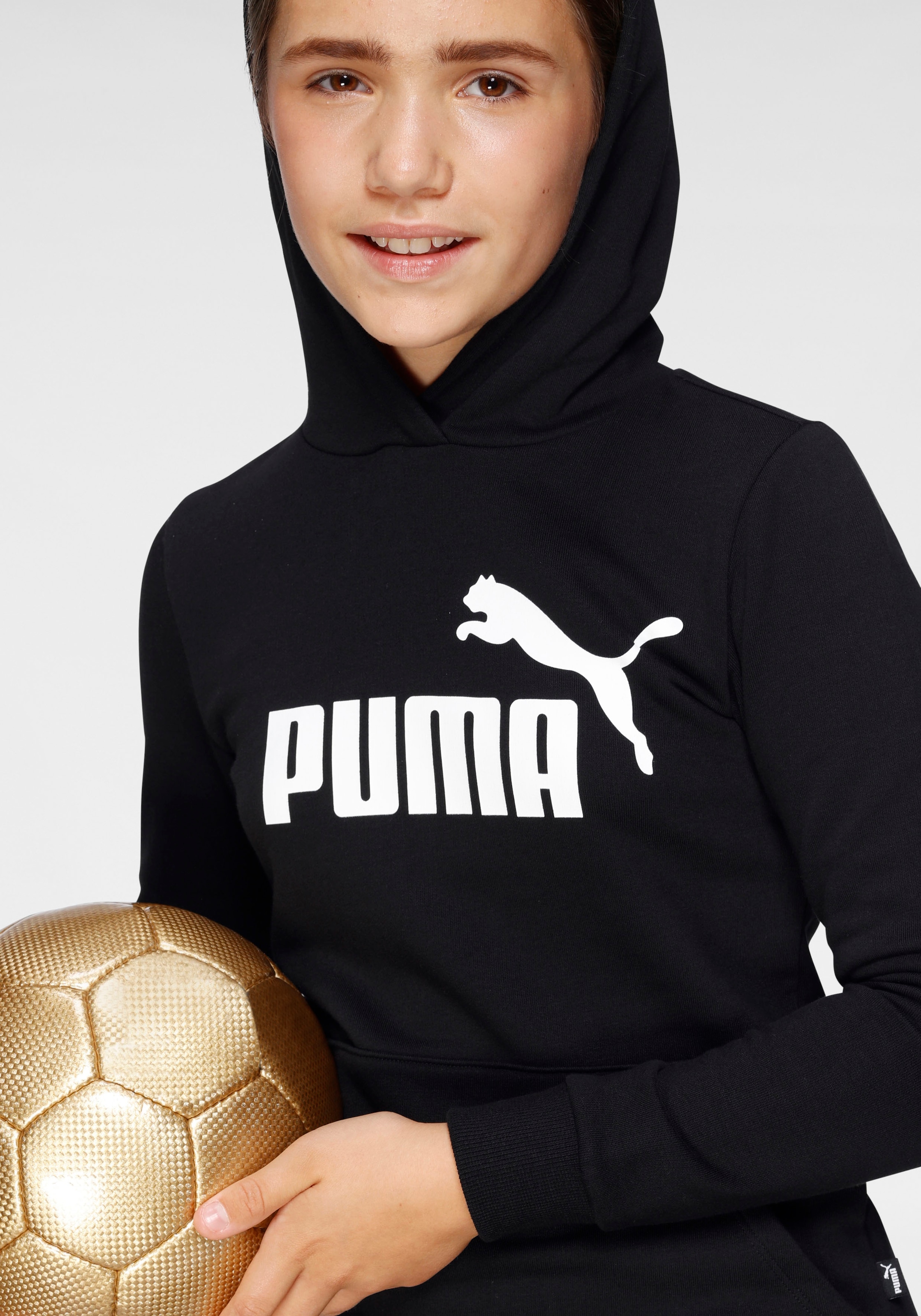 PUMA Kapuzensweatshirt »ESS Logo Hoodie TR G« für kaufen | BAUR