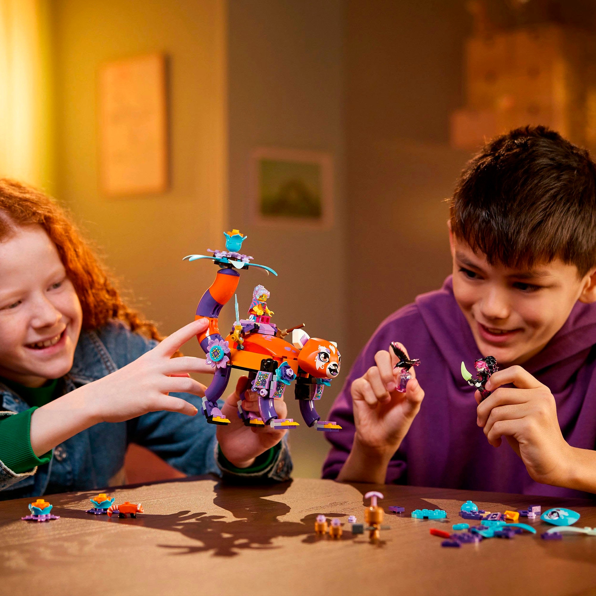 LEGO® Konstruktionsspielsteine »Izzies Traumtiere (71481), LEGO DREAMZzz«, (328 St.), Made in Europe