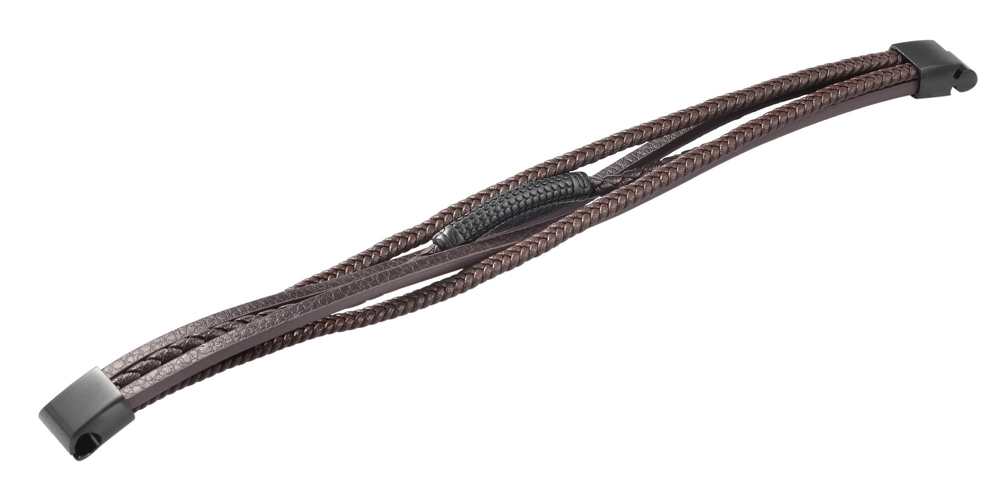 Adelia´s Armband »Armband – Lederarmband aus Leder 19 cm« Ideal zum Verschenken – schlicht und stilvoll