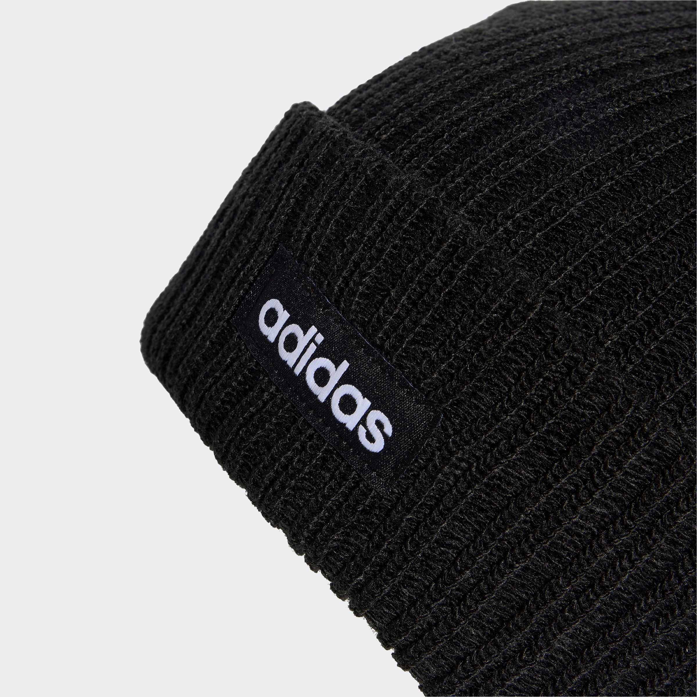 adidas Sportswear Beanie »LINEAR BEANIE, BÜNDCHEN« mit umgeschlagenem Bündchen, schlichtes Design, zeitlose Silhouette