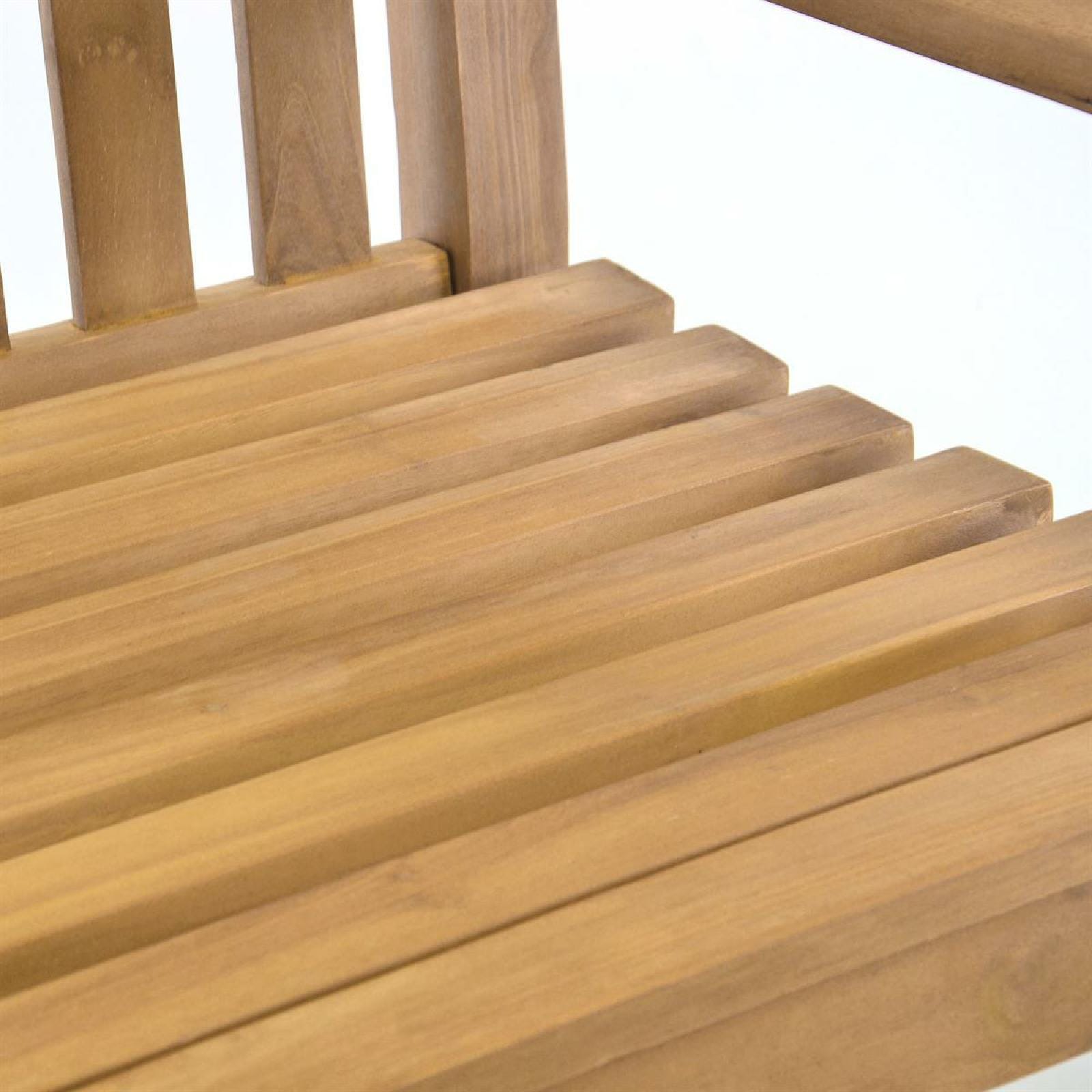 VCM Gartenstuhl »Gartenstuhl Gartensessel Sessel Landhaus Teak Holz«
