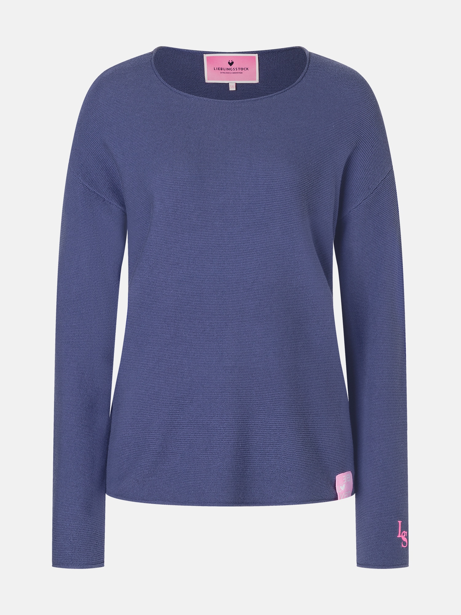 Lieblingsstück Strickpullover »Kyna«, Rundhals mit lockerer Passform