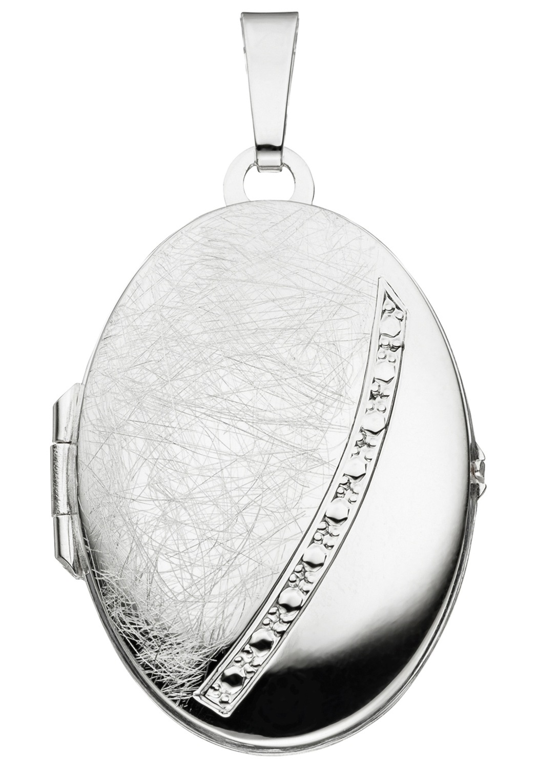 JOBO Medallionanhänger »Anhänger Medaillon oval«, 925 Silber