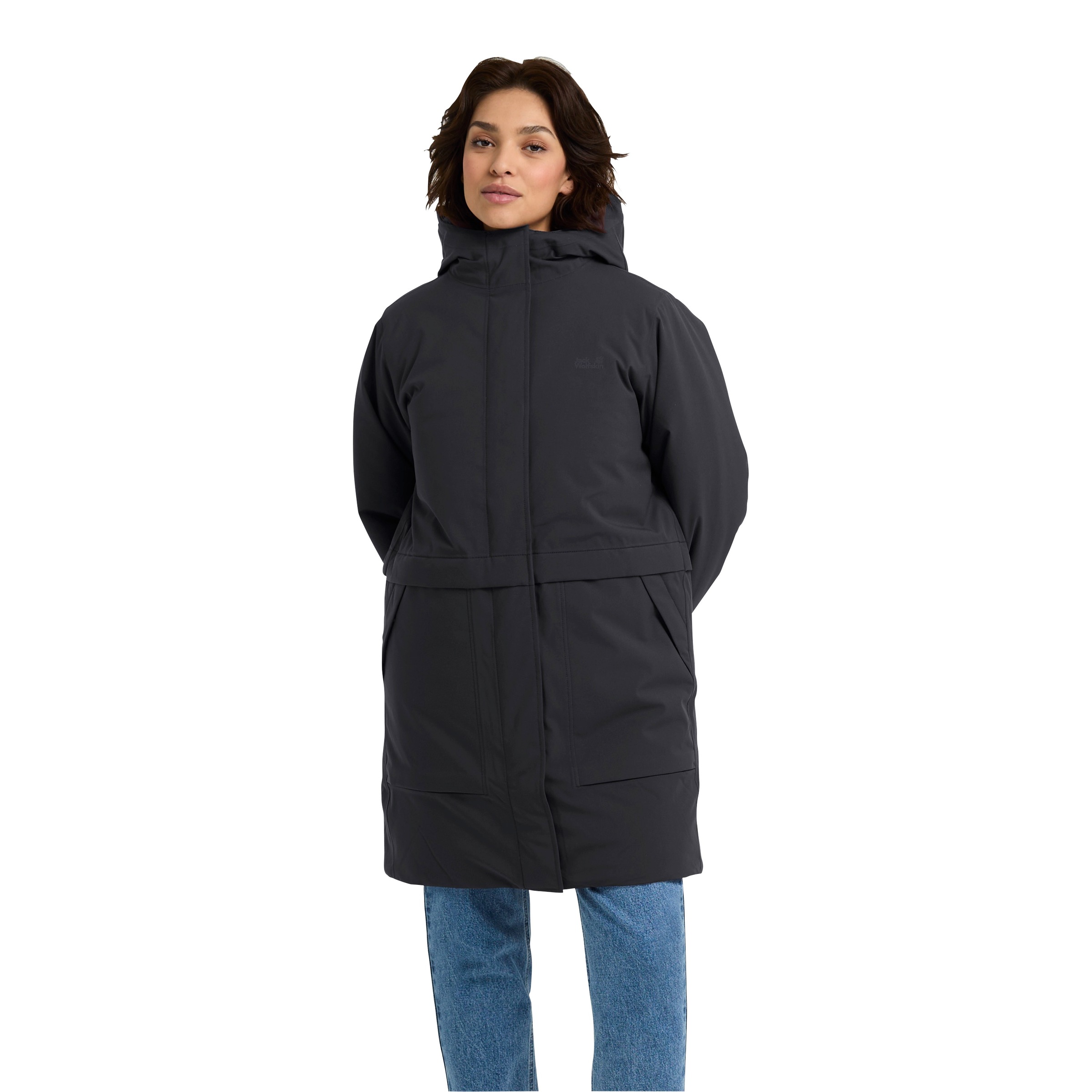 Jack Wolfskin Funktionsjacke "WINTERTIDE JKT W" wetterfeste Winterjacke, atmungsaktives Material, atmungsaktiv