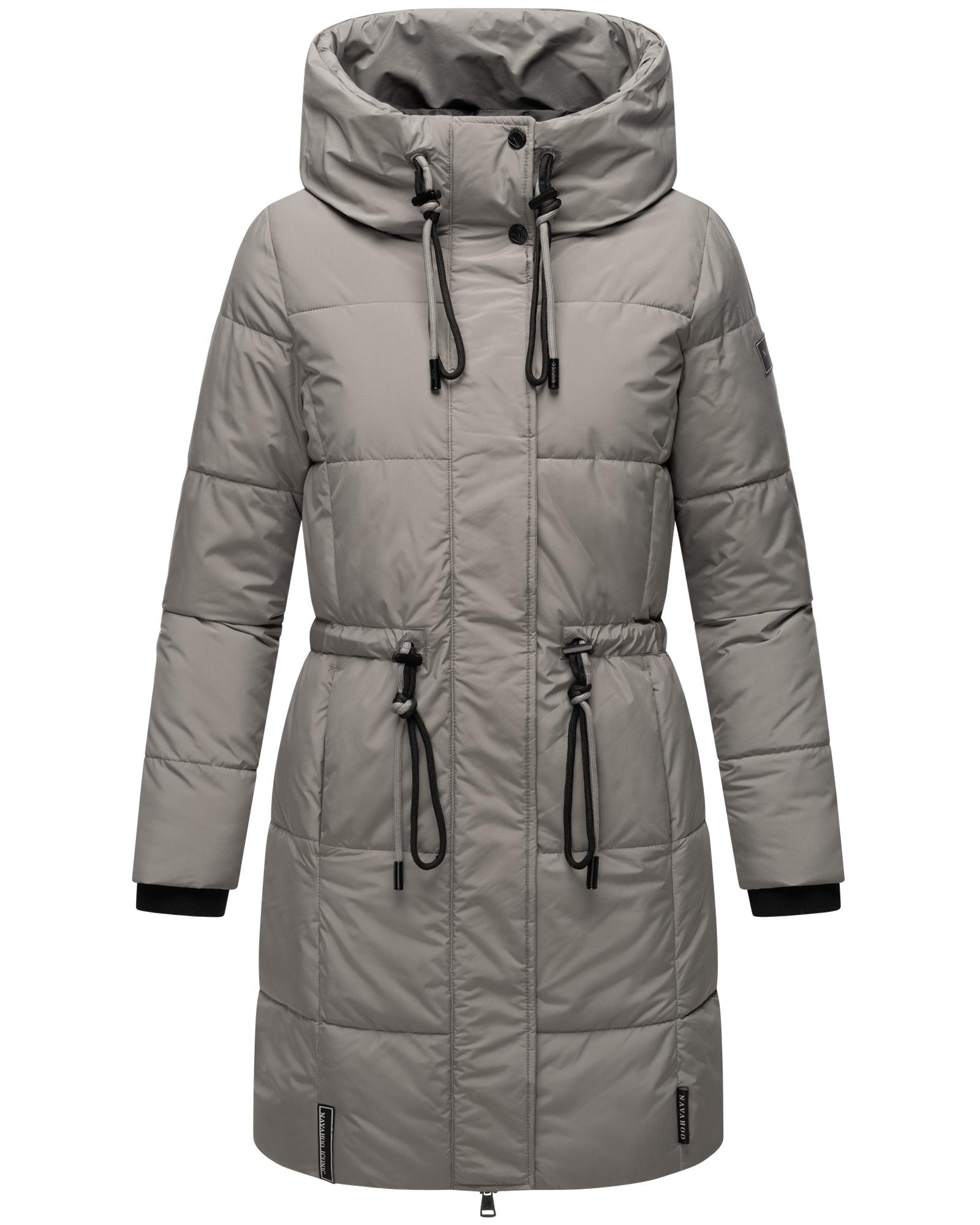 Navahoo Steppmantel "Zuckertatze XIV", Stylischer Winterparka mit verstellbarer Kapuze