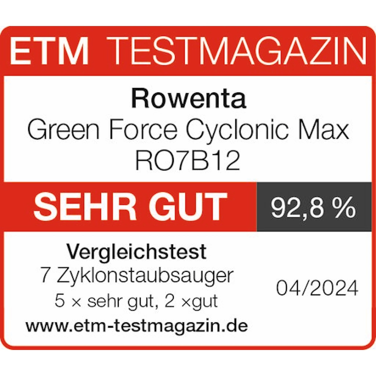 Rowenta Bodenstaubsauger "Green Force Cyclonic Max, beutellos mit XXL Fassu günstig online kaufen
