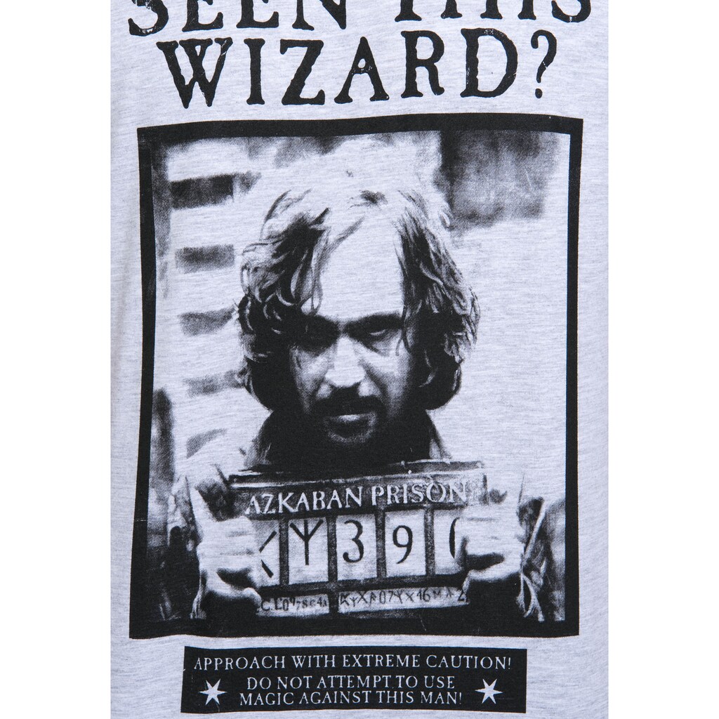 LOGOSHIRT T-Shirt »Harry Potter - Sirius Black - Wanted«