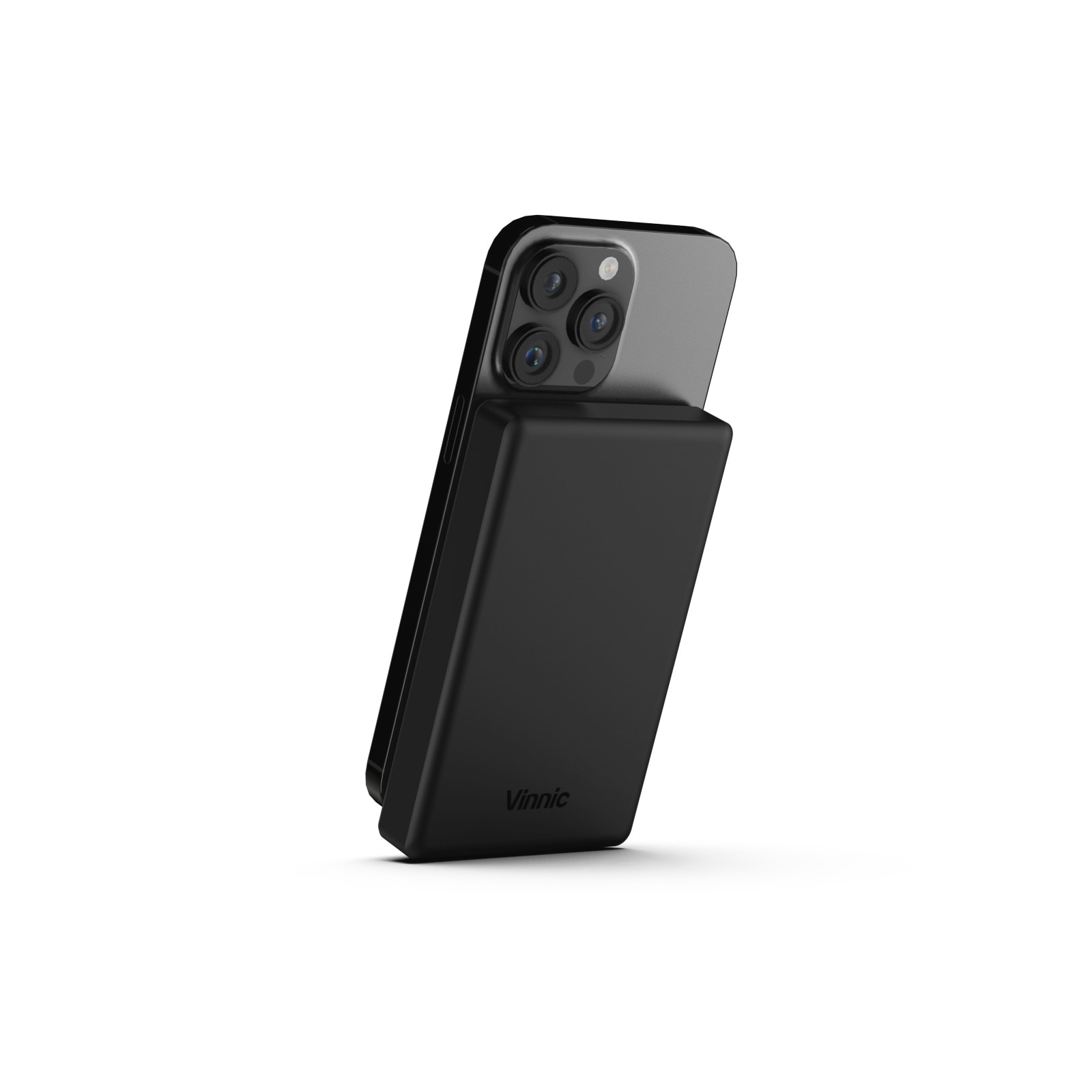Vinnic Powerbank »Cardinal Peak 2 10.000mAh 20W«, Vinnic Cardinal Peak 2 10000mAh Magnetic Powerbank, Black, 10000 mAh