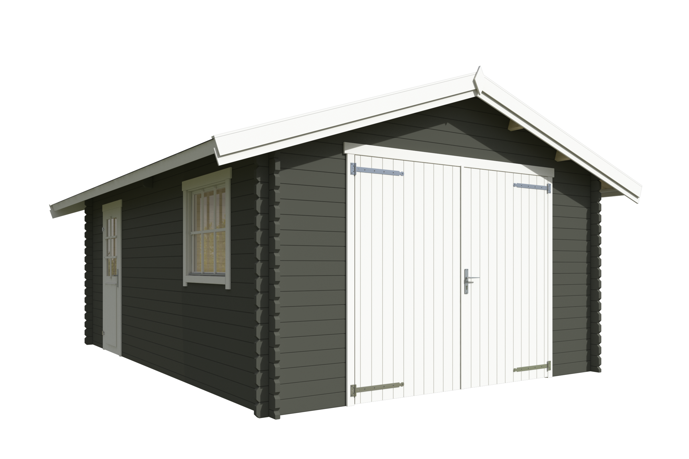 Nordic Holz Garage »Yarik«, Einzelgarage mit Satteldach