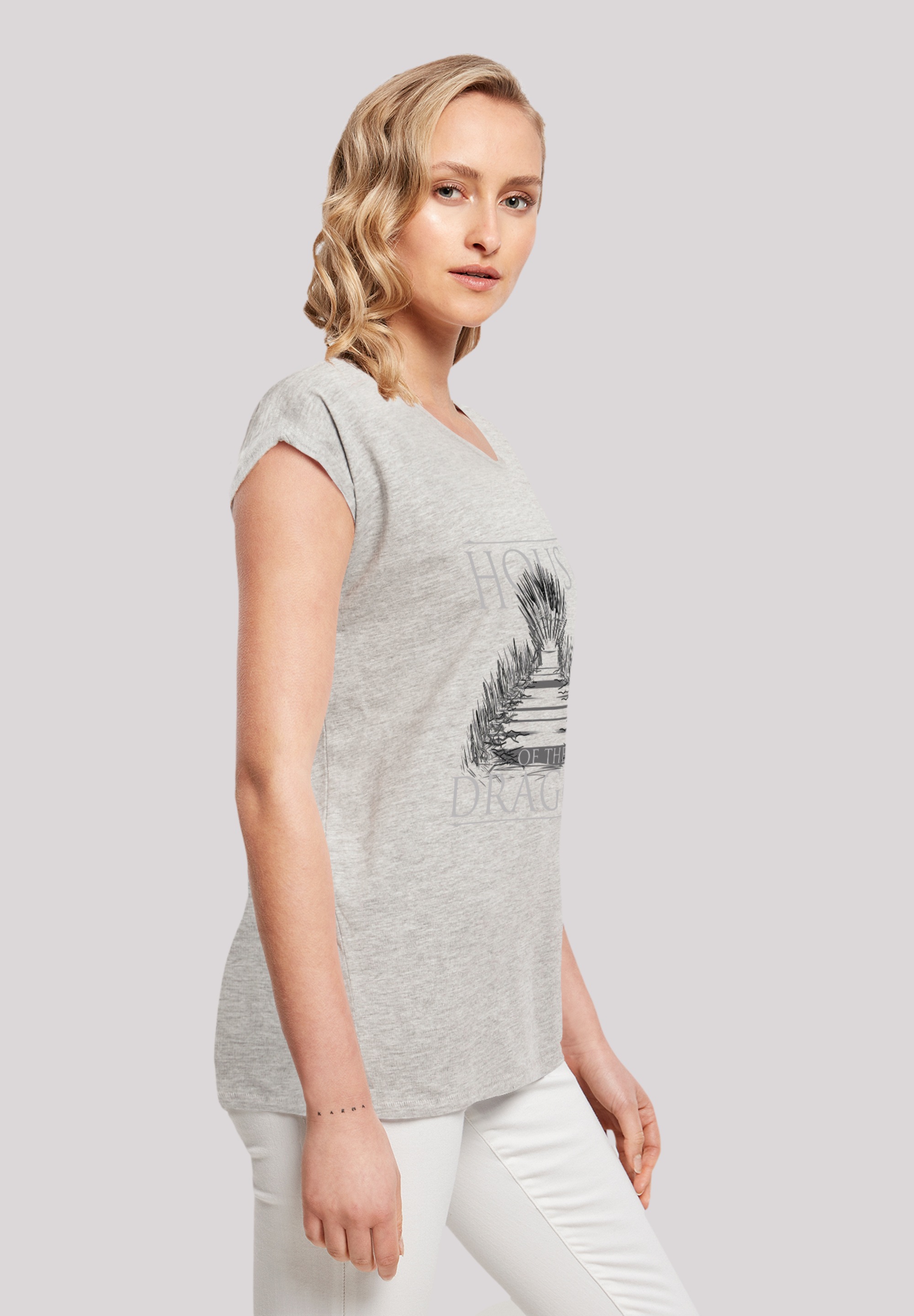 F4NT4STIC T-Shirt »House Of The Dragon Throne«, Premium Qualität