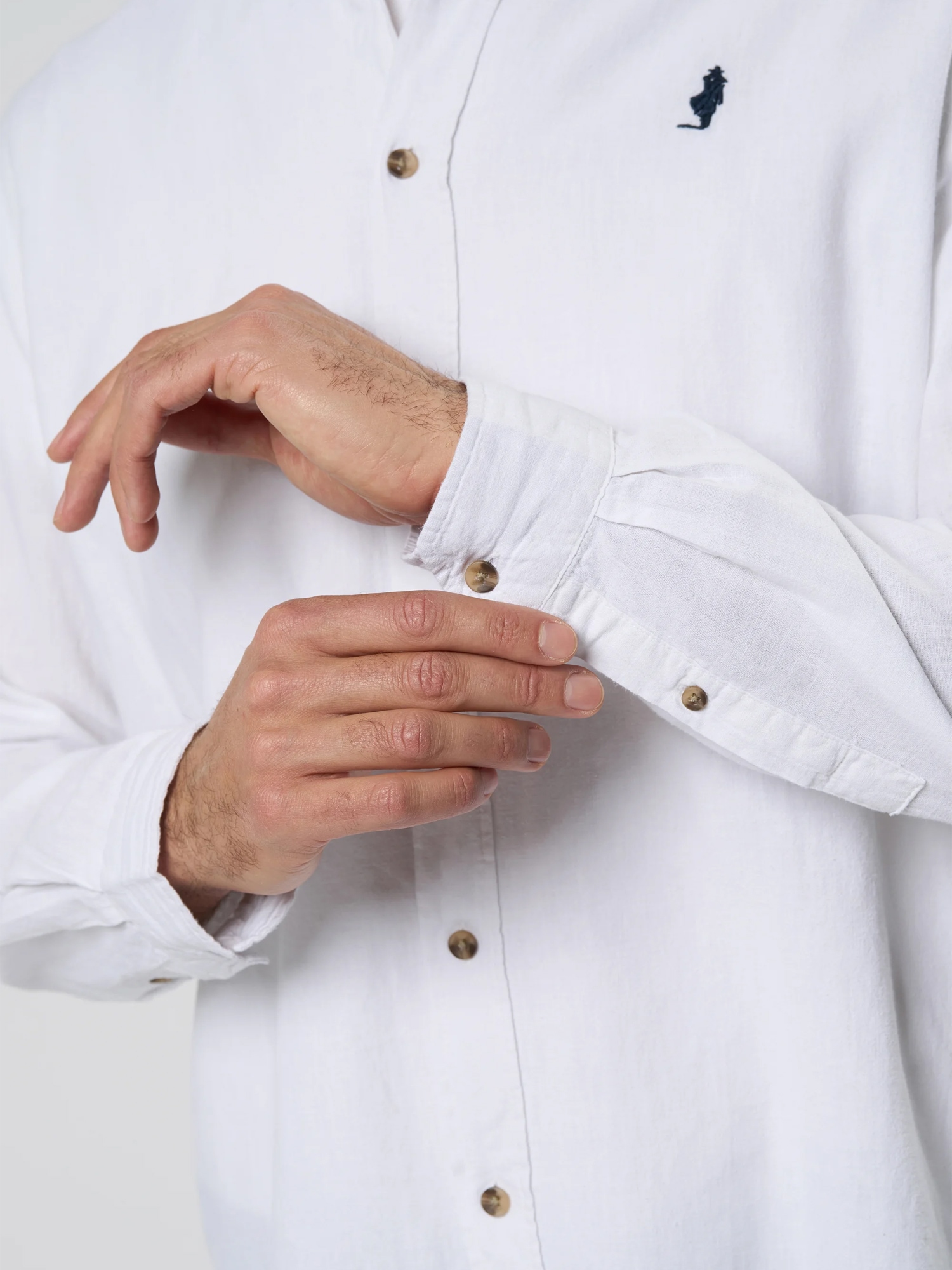 MCS Langarmhemd »MCS shirt Grand Prairie«