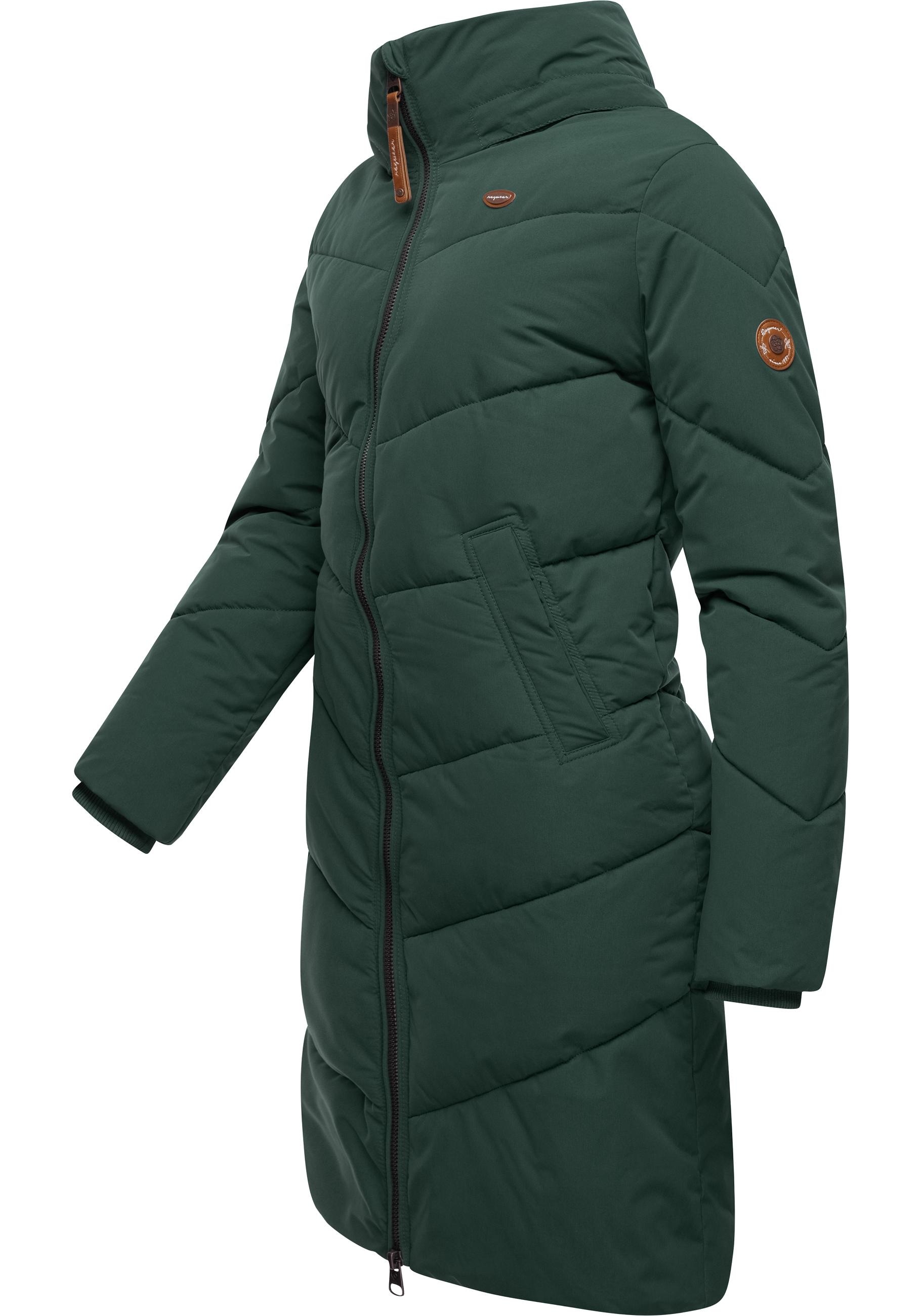 Ragwear Wintermantel »Rebelka«, wasserdichter Winterparka mit abnehmbarer Kapuze