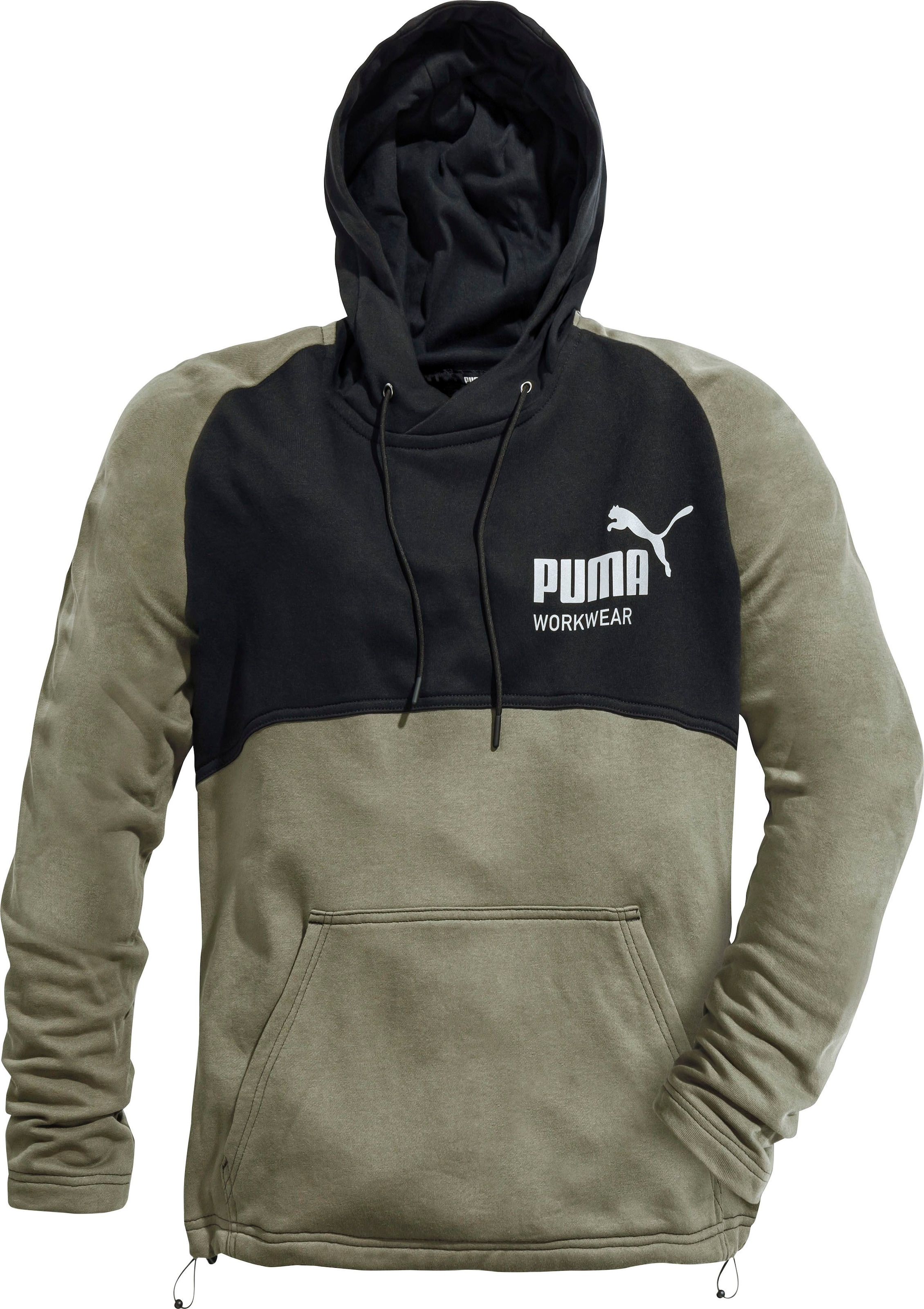 PUMA Workwear Hoodie oliv-carbon | für BAUR ▷ Workwear, »CHAMP«