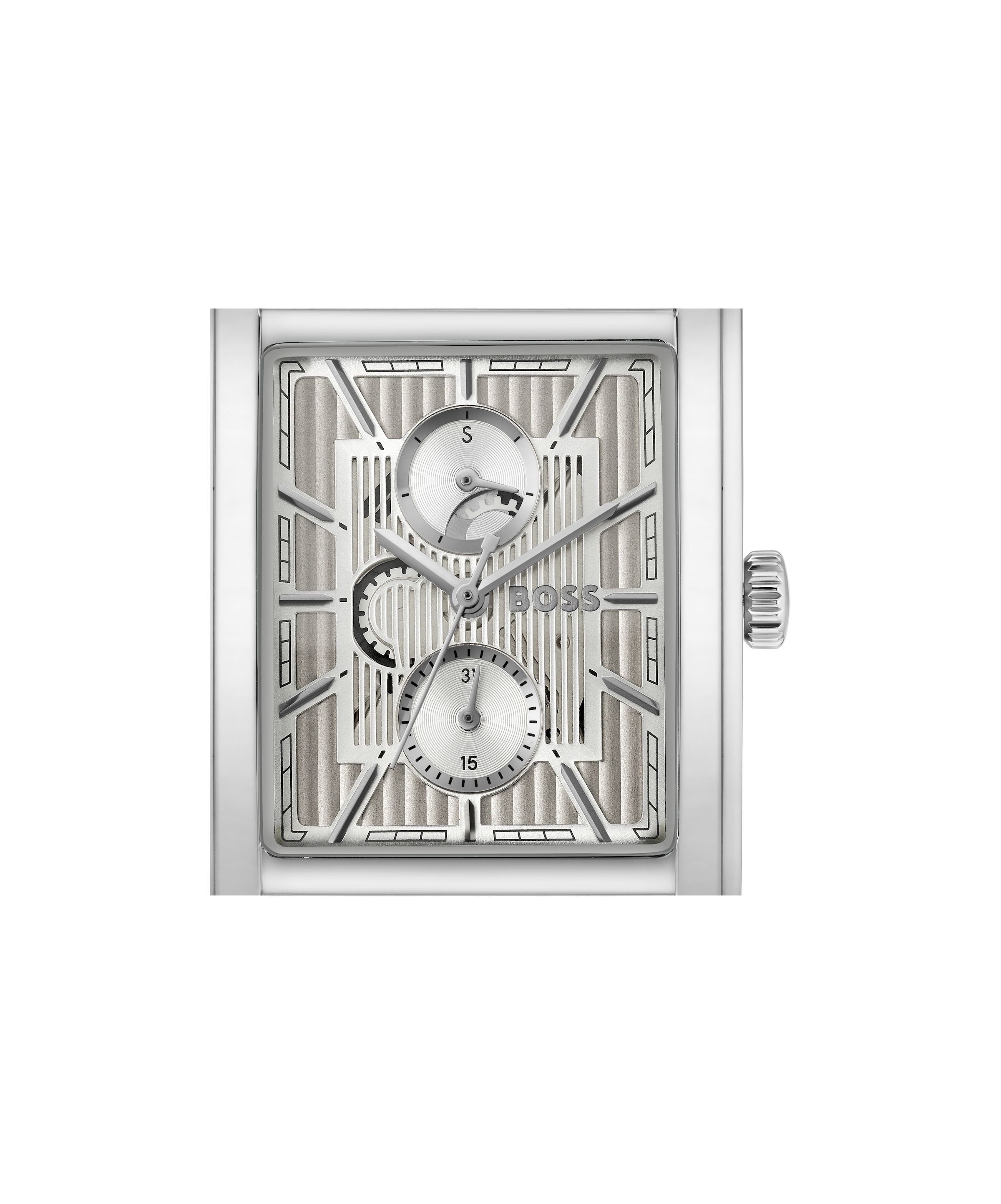 BOSS Multifunktionsuhr »PRINCIPLE DRESS MULTI« Quarzuhr, Armbanduhr, Herrenuhr, Lederarmband, analog