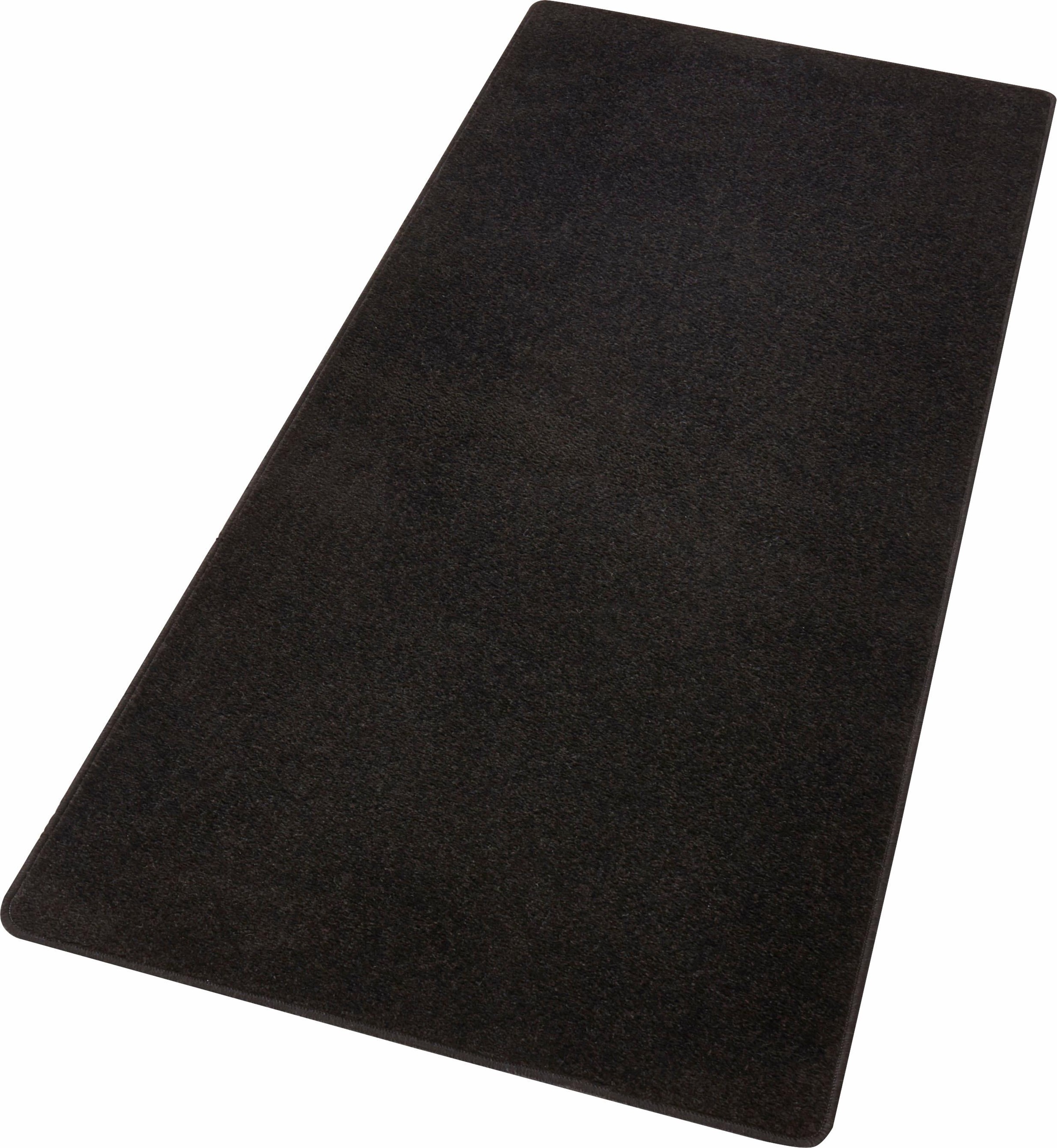 HANSE Home Teppich »Fancy«, rechteckig, 7 mm Höhe, Kurzflor, Läufer, uni, gekettelt, Wohnzimmer, Schlafzimmer, Esszimmer