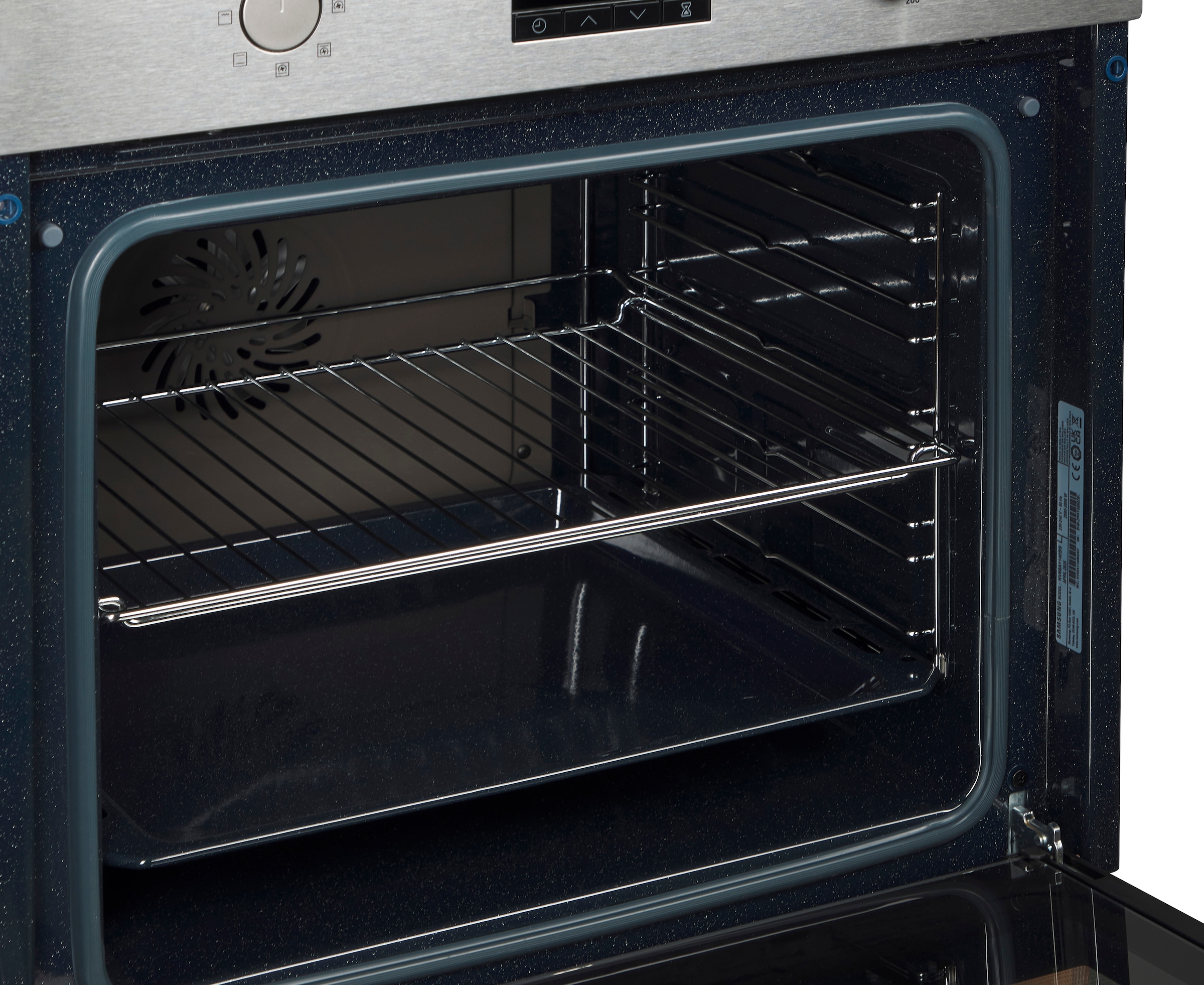 Samsung Einbaubackofen NV3300A »NV68A1140BS«, katalytische Reinigung, Sauberkeit von ganz allein. Dank katalytischer Rückwand