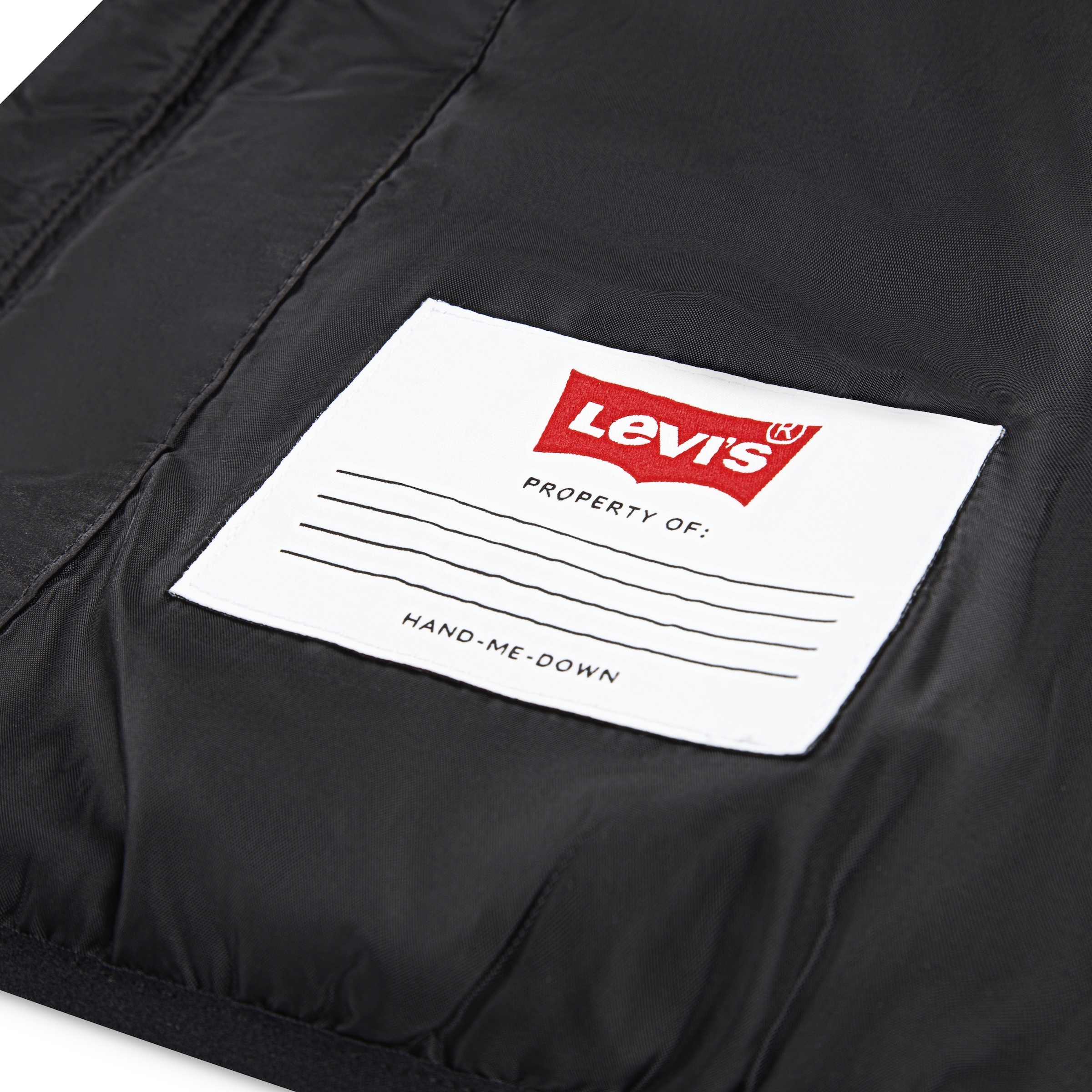 Levi's® Kids Steppjacke »LVB SHERPA LINED MDWT PU«, mit Kapuze, warm wattiert
