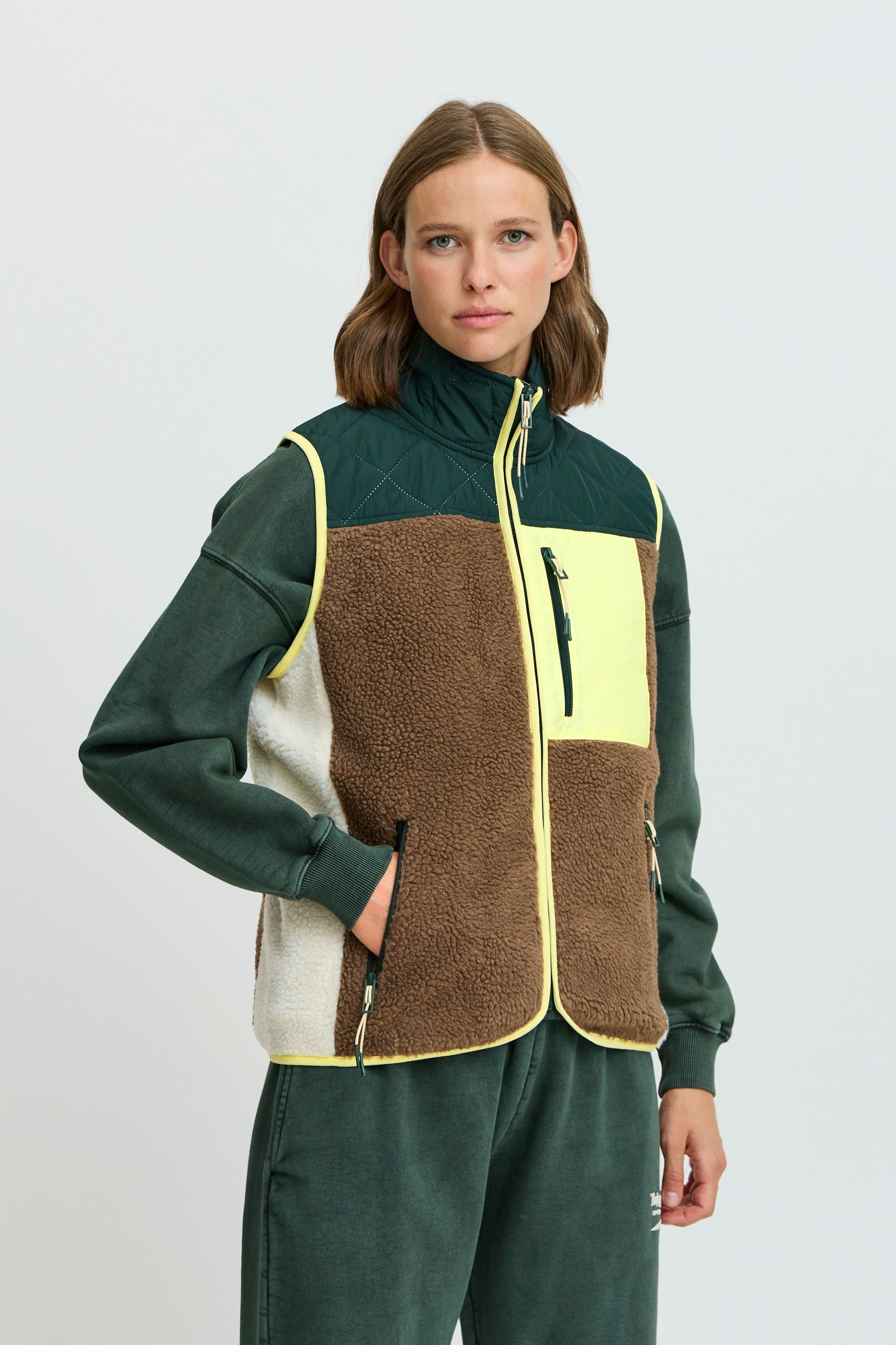 TheJoggConcept Fleeceweste »Fleeceweste JCBERRI WAISTCOAT 6«