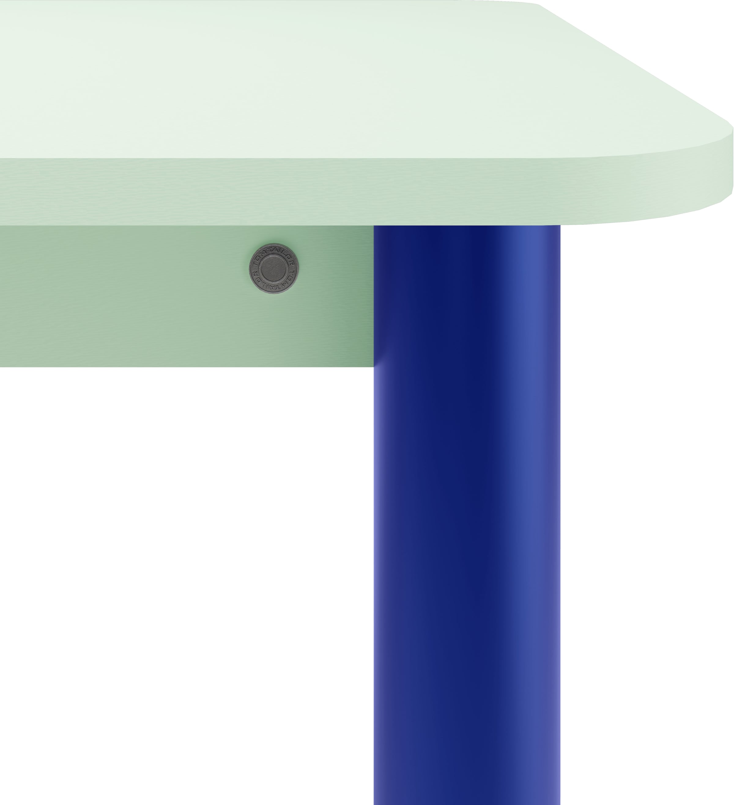 TOM TAILOR HOME Esstisch »COLOR TABLE«, (1 St.), Esstisch, 4-Fuß, 3 Größen, 3 Dekorfarben, 4 Fußfarben, ABS-Kante