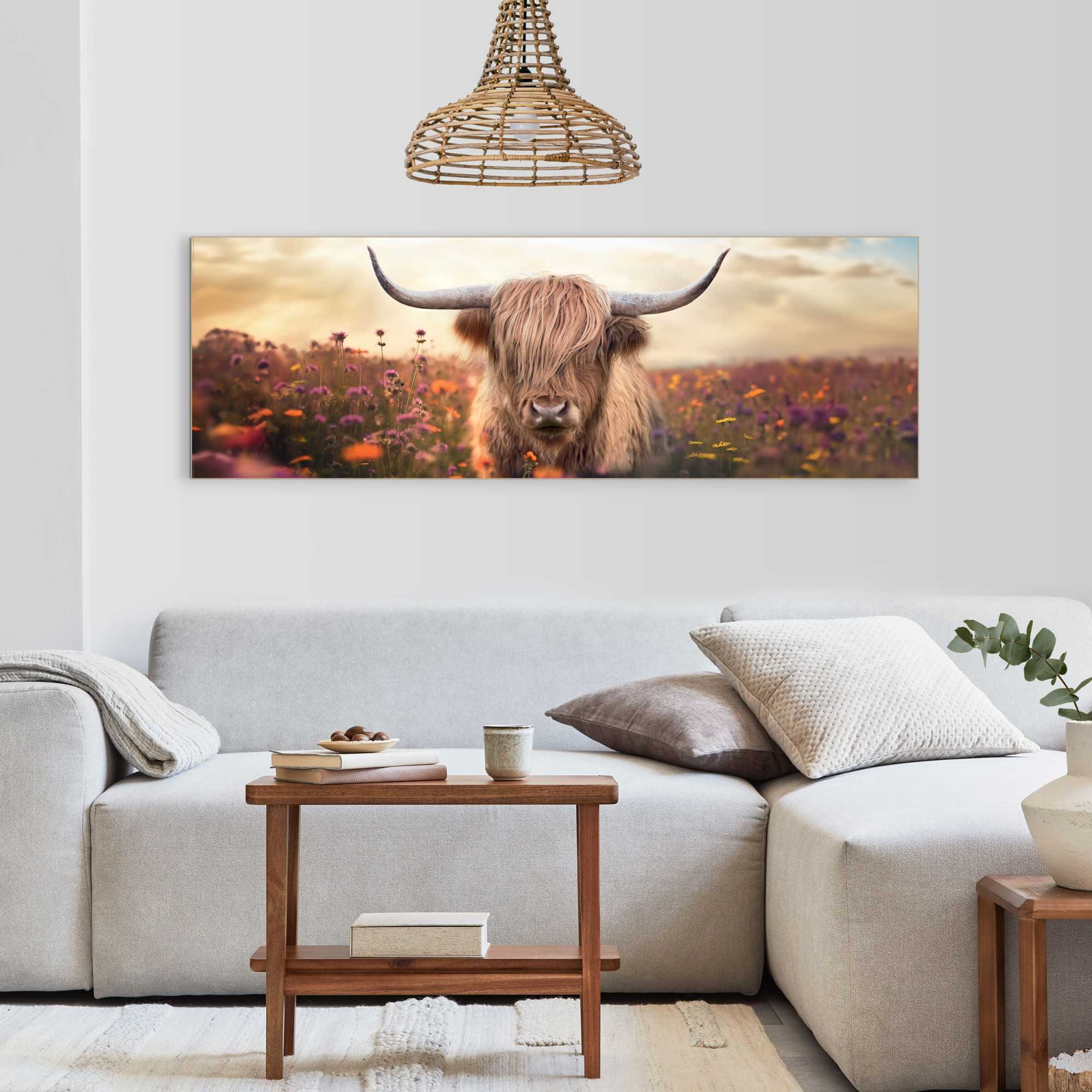 Reinders Wandbild "Spring Highlander"