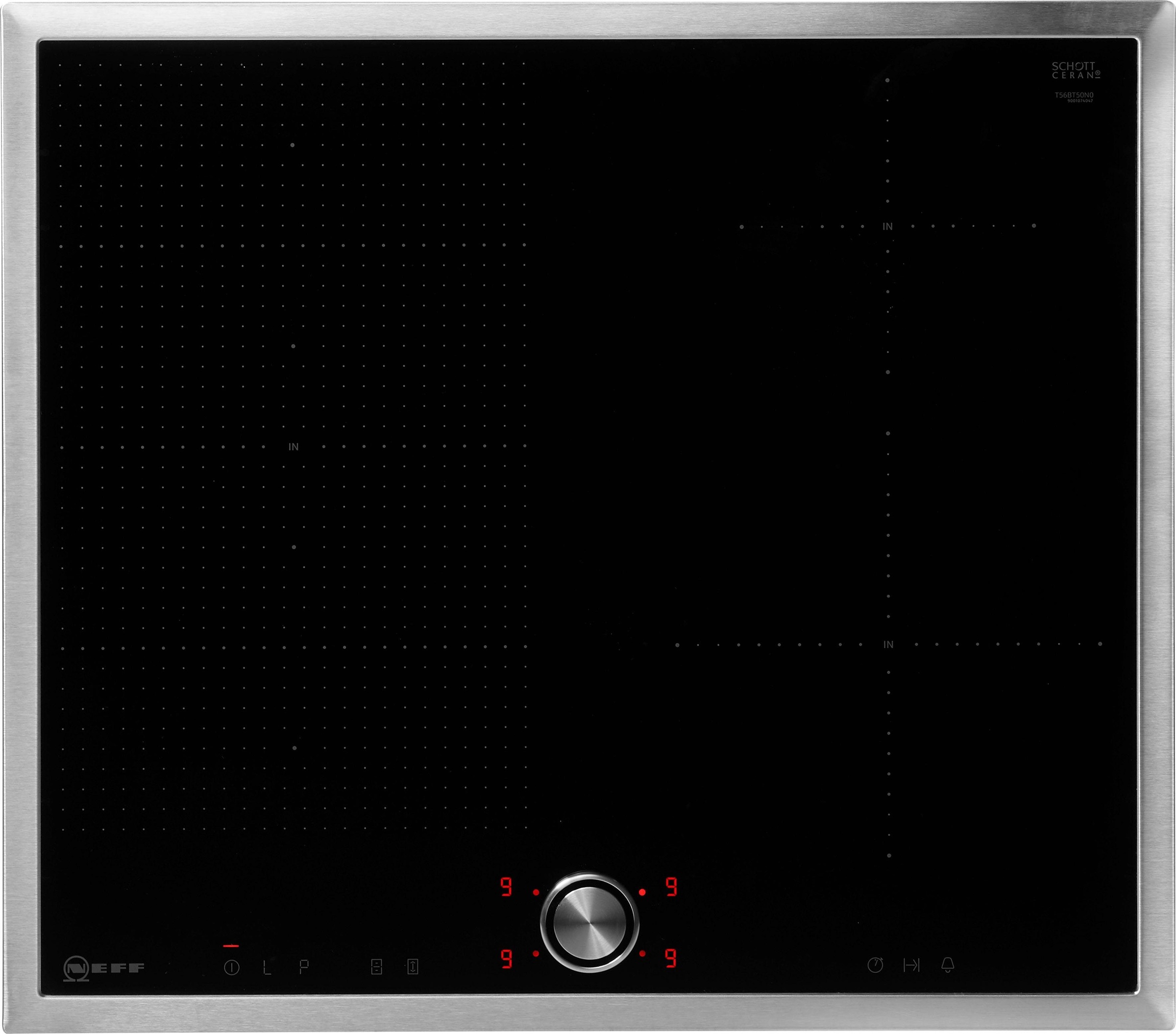 NEFF Induktions-Kochfeld von SCHOTT CERAN® »T56BT50N0«, T56BT50N0, mit intuitiver Twist Pad® Bedienung
