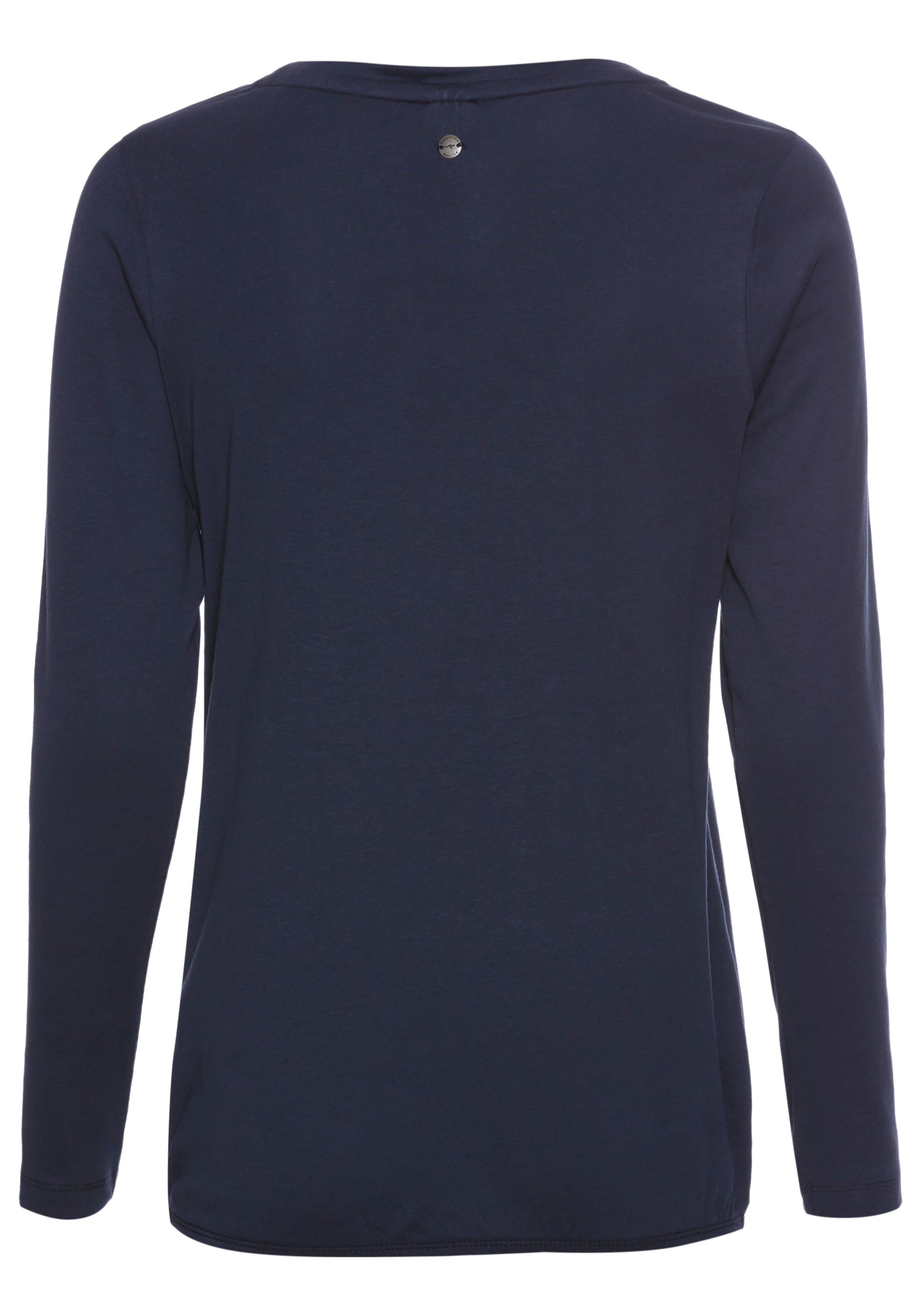 KangaROOS Langarmshirt, mit Placement-Print