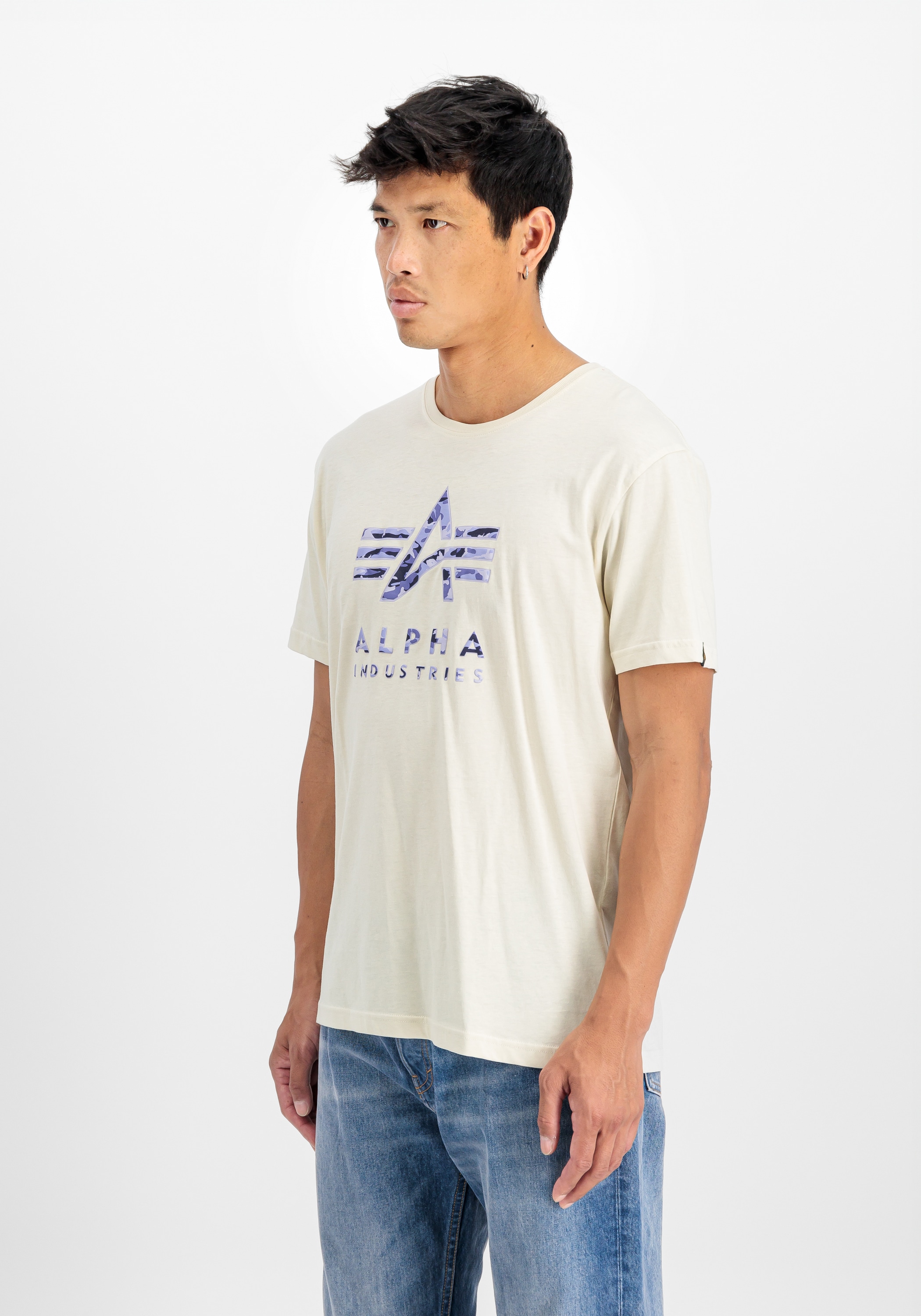 Alpha Industries T-Shirt "Camo Puff Print T-Shirt"