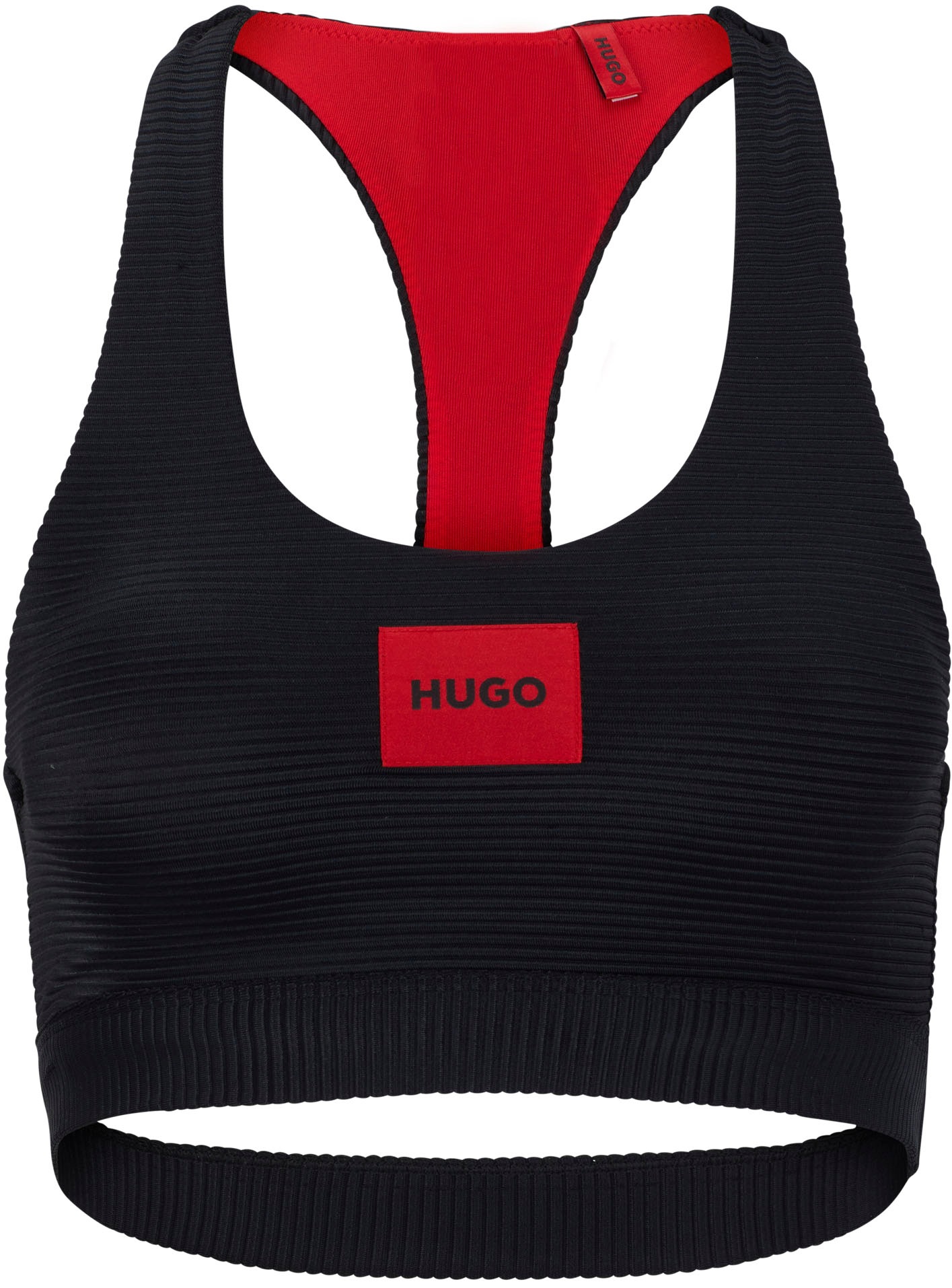 HUGO Bustier-Bikini-Top mit Racerback