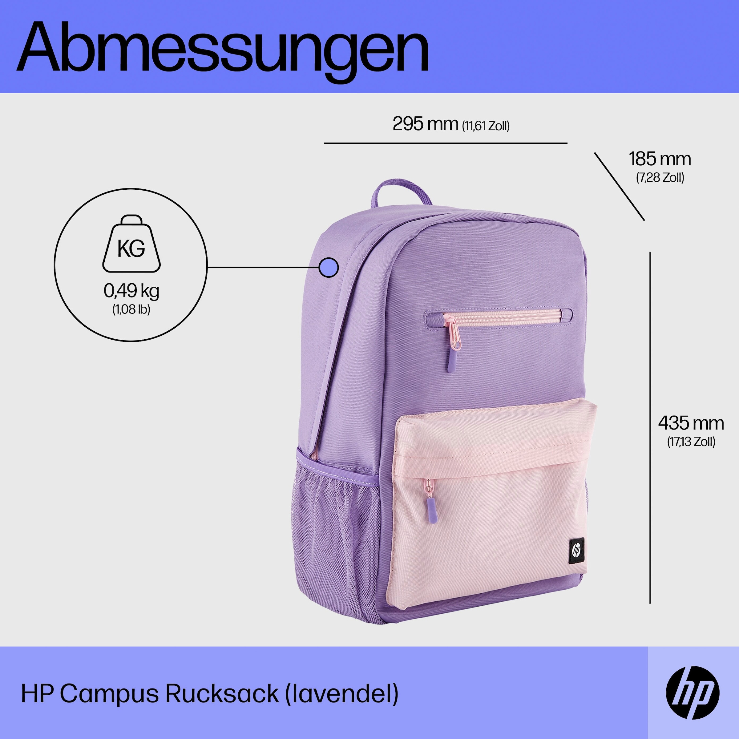 HP Notebook-Rucksack »Campus Lavender«