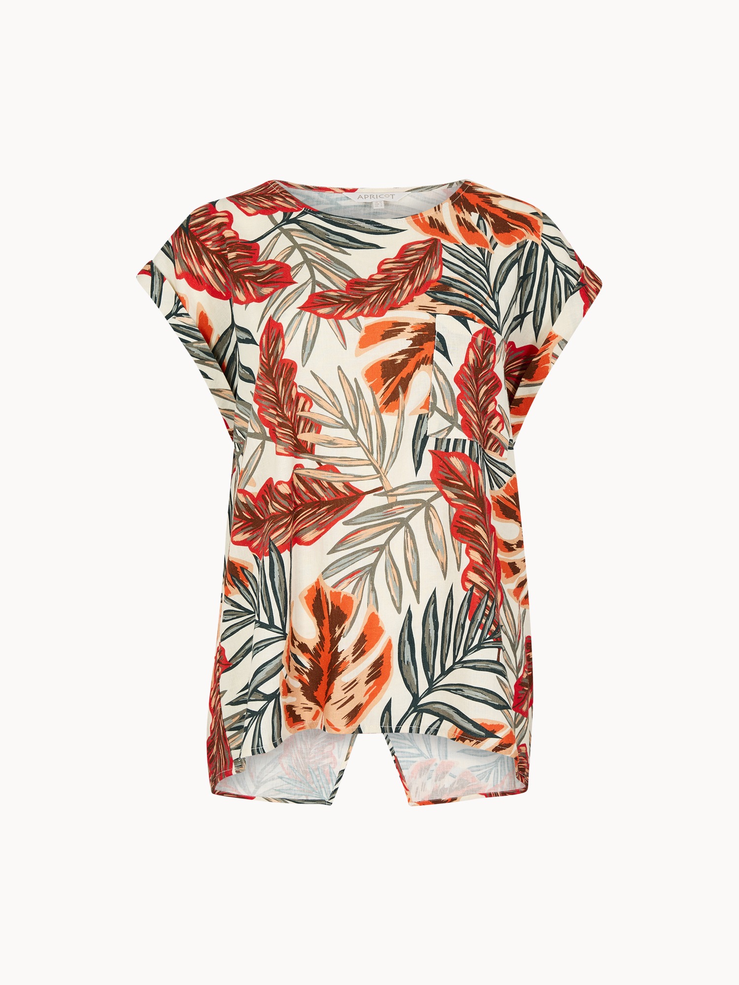 Apricot Stricktop »Top« Druck