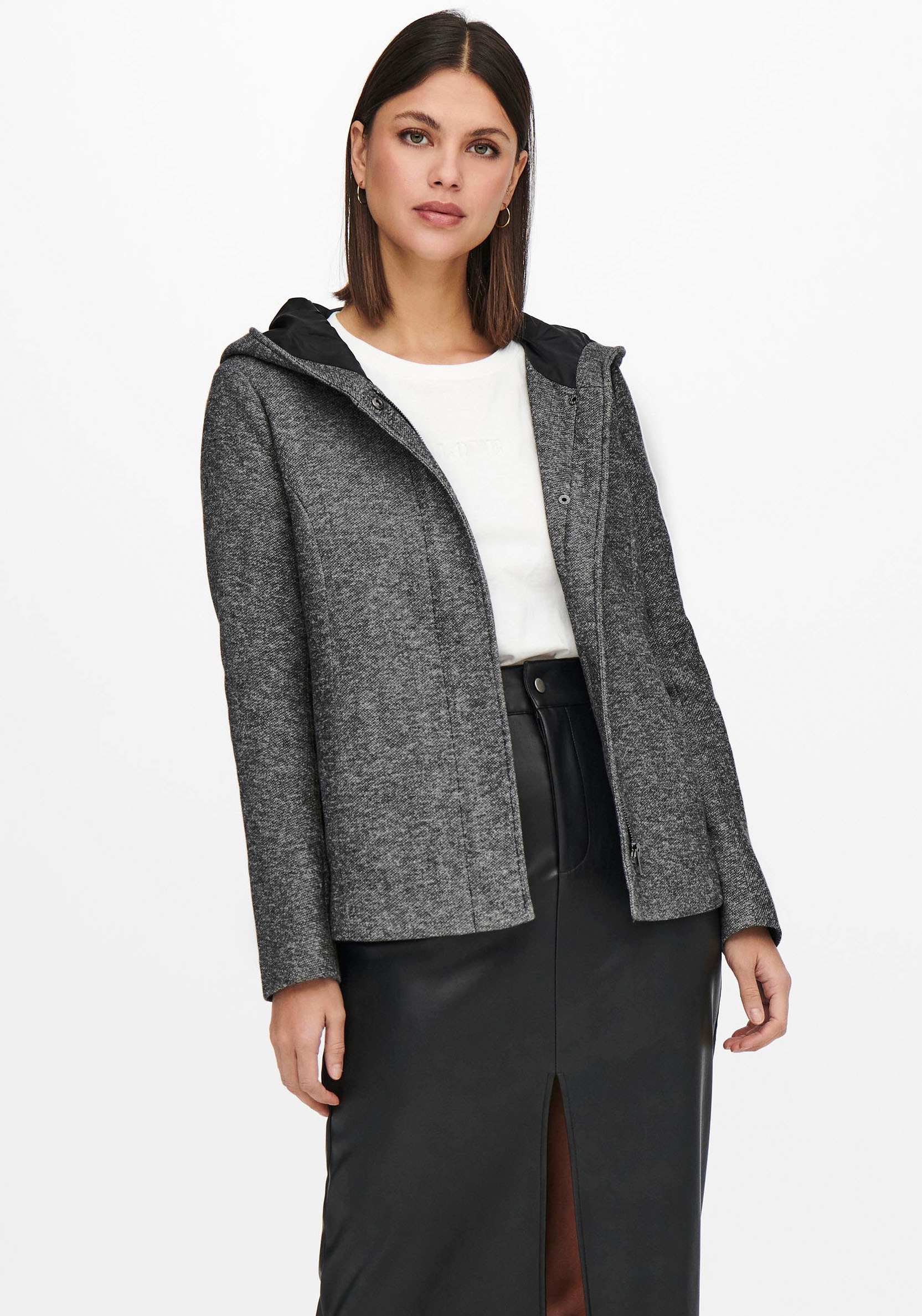 ONLY Kurzjacke "ONLSEDONA LIGHT SHORT JACKET", mit Kapuze