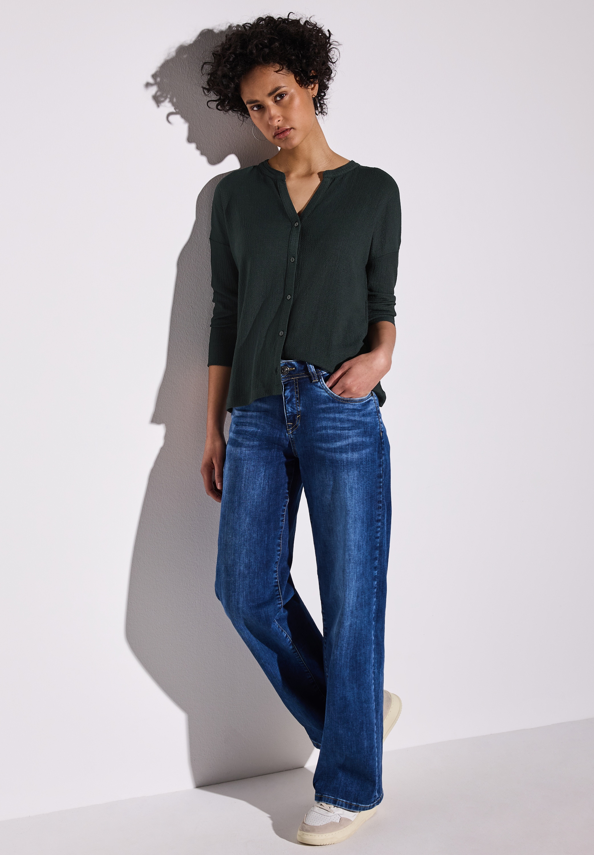 STREET ONE Shirtjacke, mit Struktur
