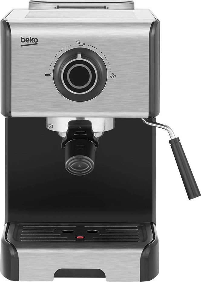 BEKO Espressomaschine »CEP5152B«, automatische Abschaltfunktion; Milchaufschäumdüse; Tassenvorwärmung