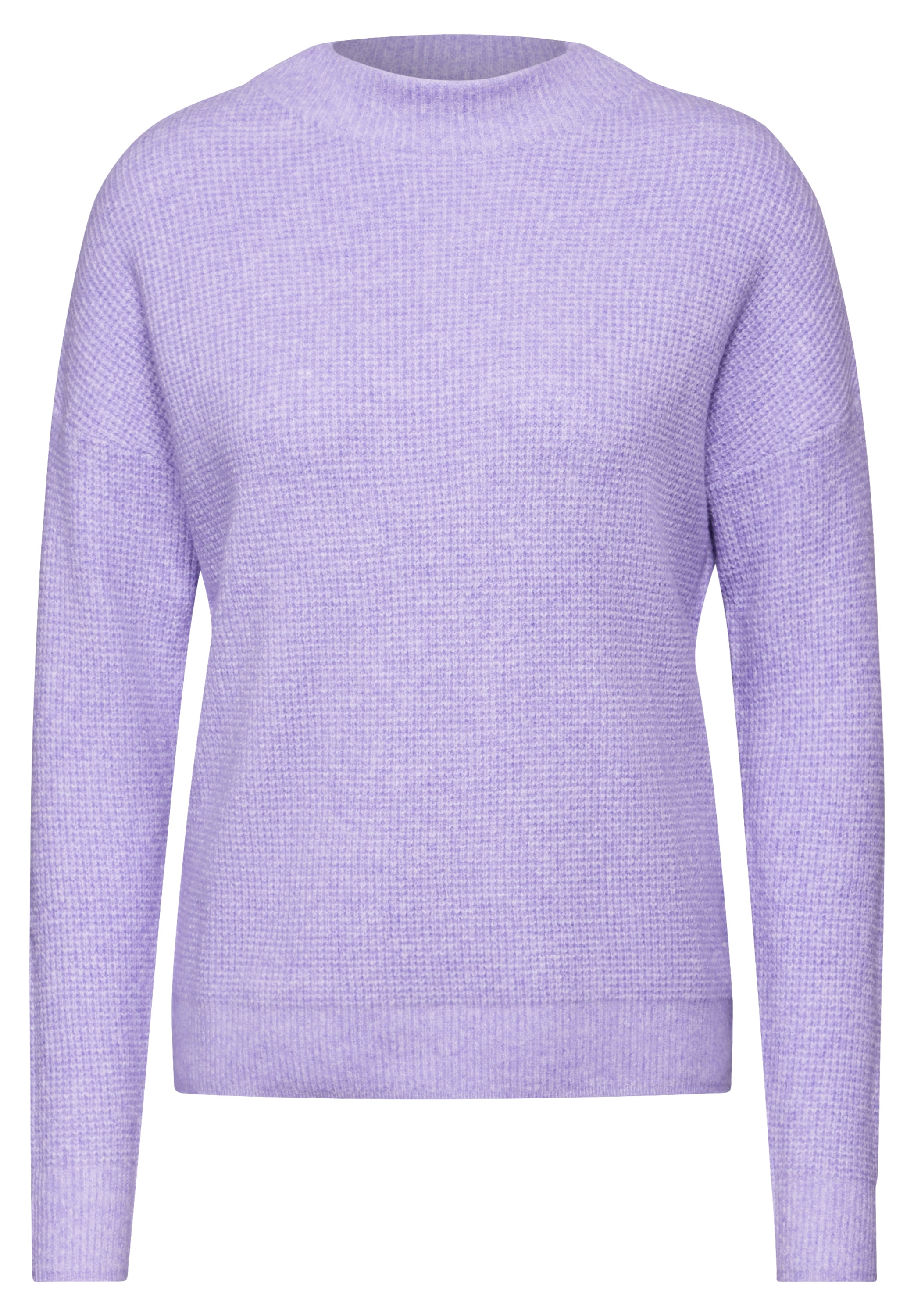 Cecil Strickpullover, mit Stehkragen und Struktur-Muster